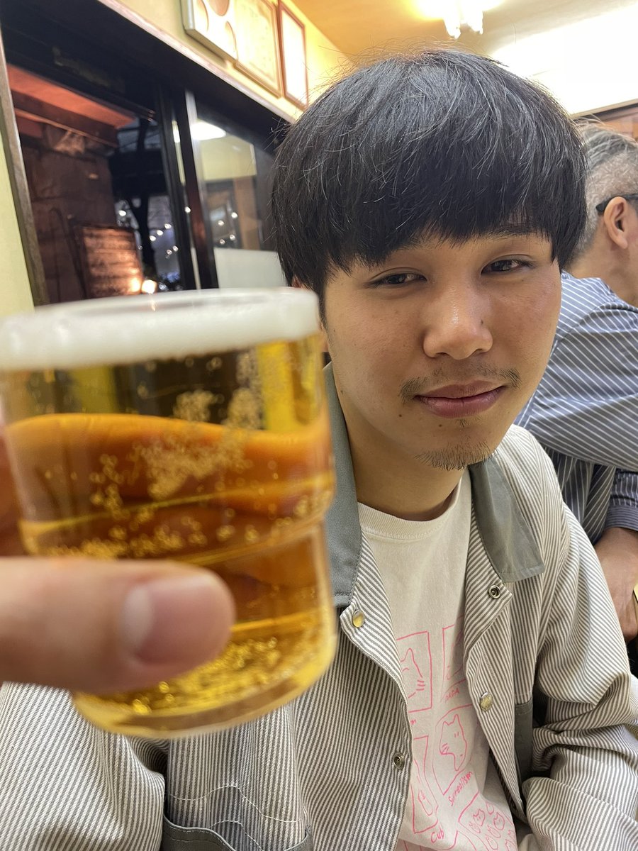 大谷の大谷と荻窪で極楽。

このタコのたまご？ちょっと革命起きました。人生の肴ランキングTOP3に食い込んできた。美味果て。

こんなに美味いの小野照崎神社でビールやめてる大谷を添えて。 https://t.co/kw1lkKOqbD