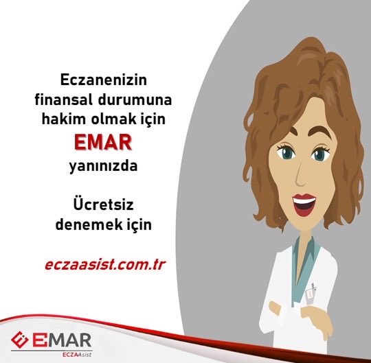 eczaasist.com.tr

facebook.com/emareczaasist

instagram.com/emareczaasist/

twitter.com/emareczaasist

#EczaneMaliAnalizRaporlama 
#EczaneMuhasebesi
#Eczaneİşletmeciliği
#EczanemiYönetiyorum