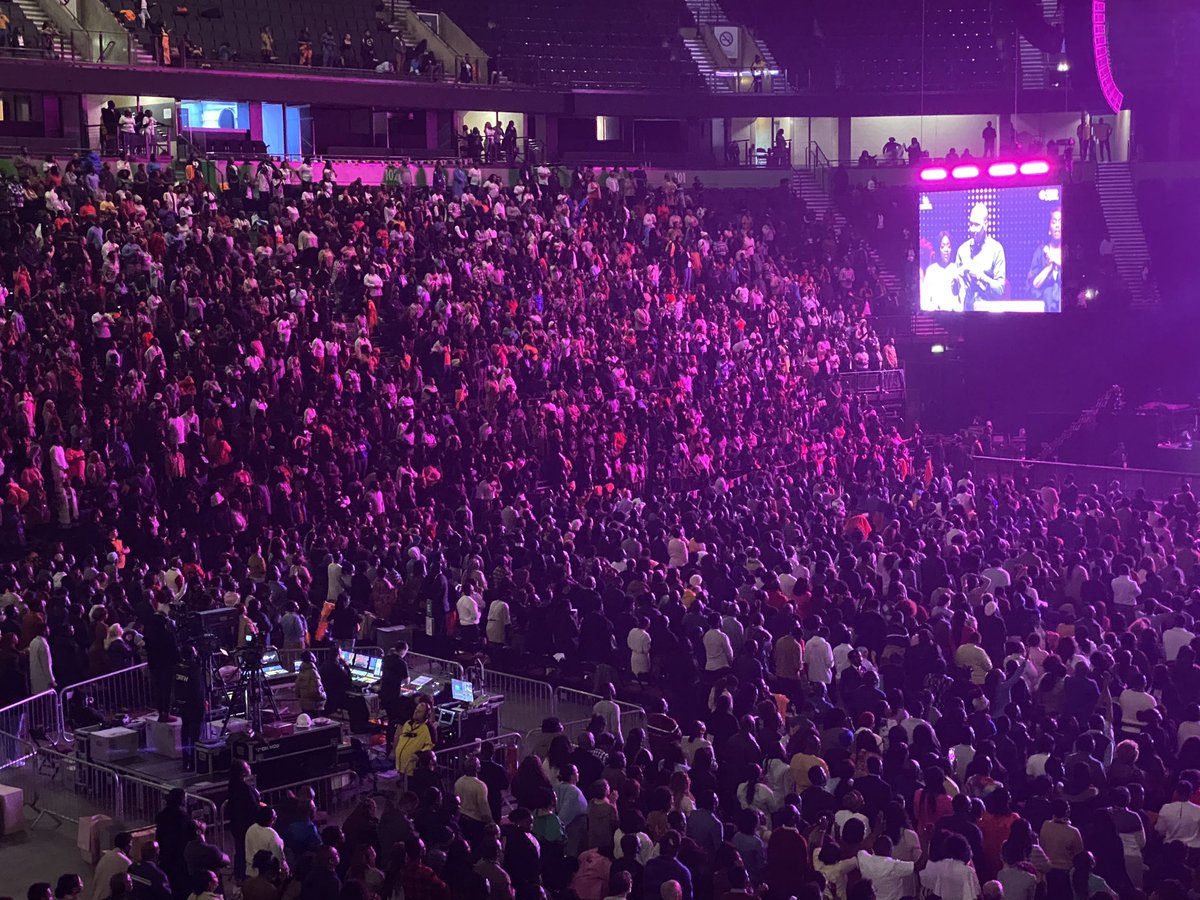solaadio's tweet photo. “The gospel doesn’t need money - Twitter preachers”

Not one dime of offering was raised in this event to hire this mammoth venue. They paid before the event. If your anointing sure you, go and speak in tongues with an empty pocket and see if they won’t ask security to throw you out danu danu!