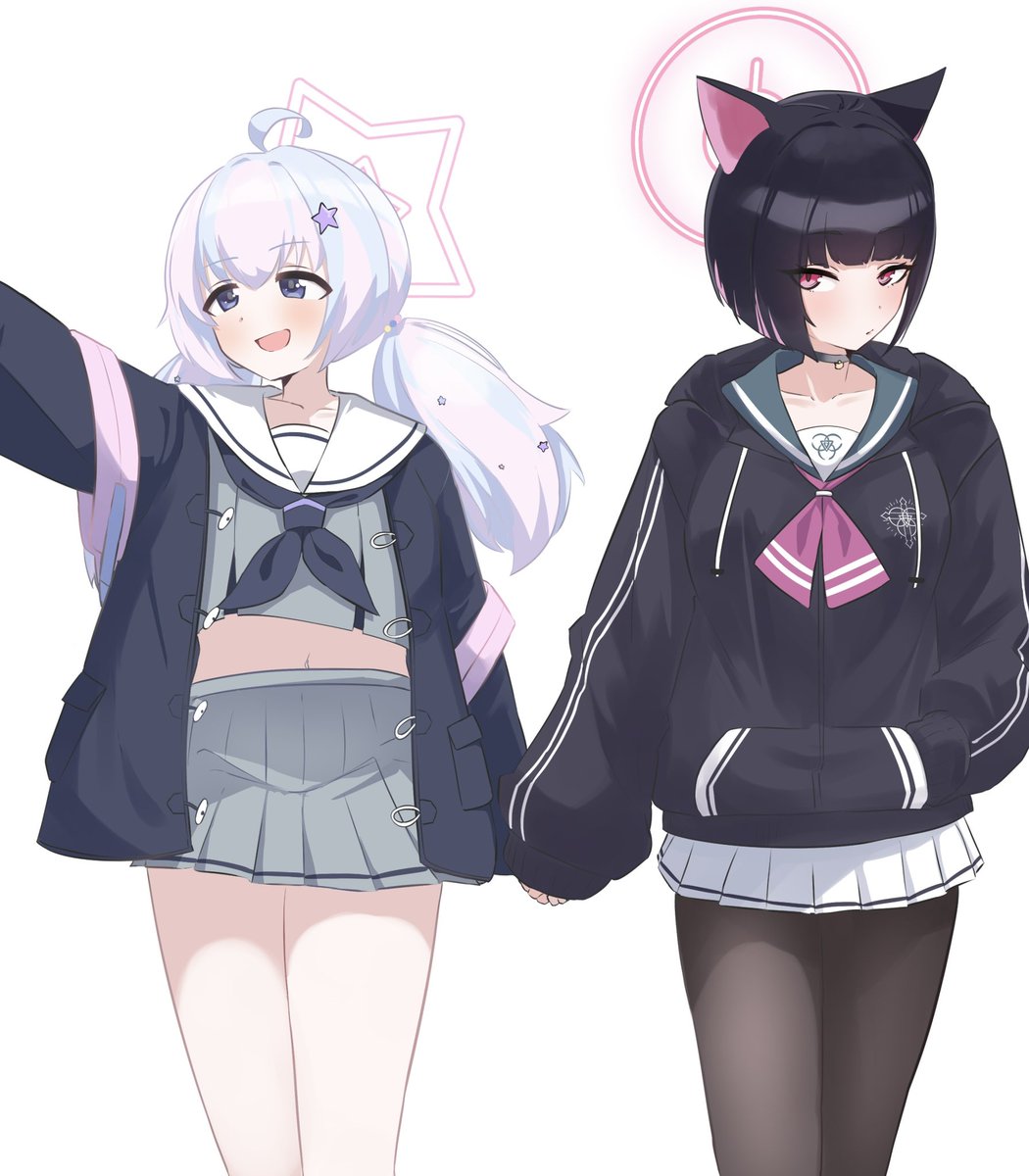 こ、これは......!?カズレイの幻覚.......!!??
#ブルアカ #BlueArchive 