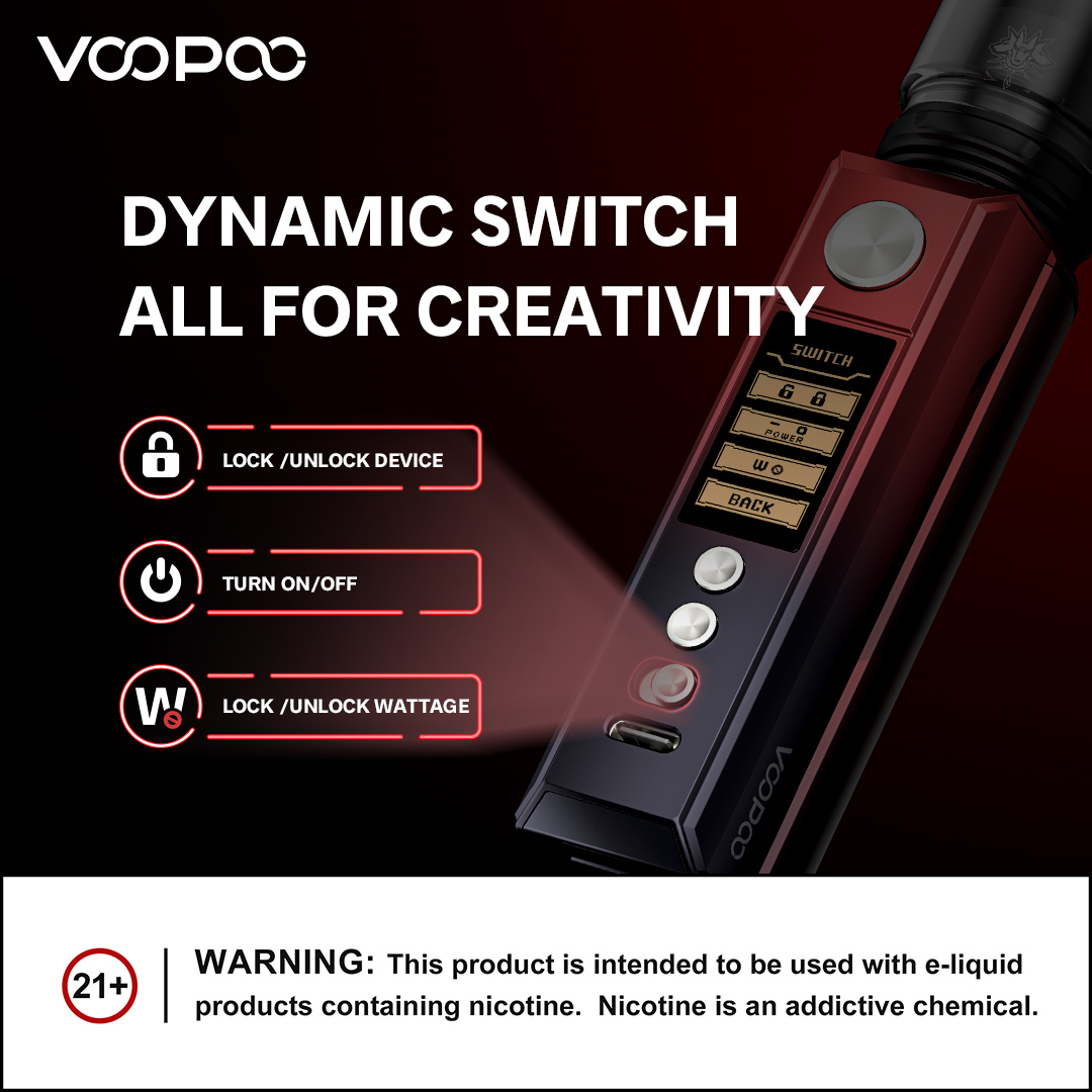 With the Dynamic Switch design, you can configure the DRAG M100S functions as you wish. So easy, so user-friendly and so dynamic!❤️

#voopoo #voopoonewdrag #voopoodragm100s #dragm100s #DragFamily  #voopoodrag #voopoodragfamily #voopoodrag4 #drag4 #drag3 #drag2 #blackdrag
