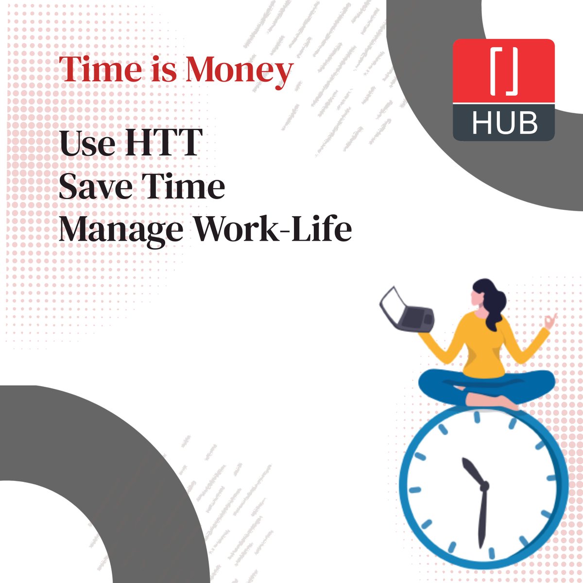 RedbracketH's tweet photo. HUB Time Tracker is designed to help you optimize your working hours and maintain a healthy work-life balance. With this easy-to-use system, you can save time by tracking the time you spend on tasks. Try HUB Time Tracker today!
#HTT #timetracking
https://t.co/yu4IOlxxNh https://t.co/ZuzLXK8Y0z