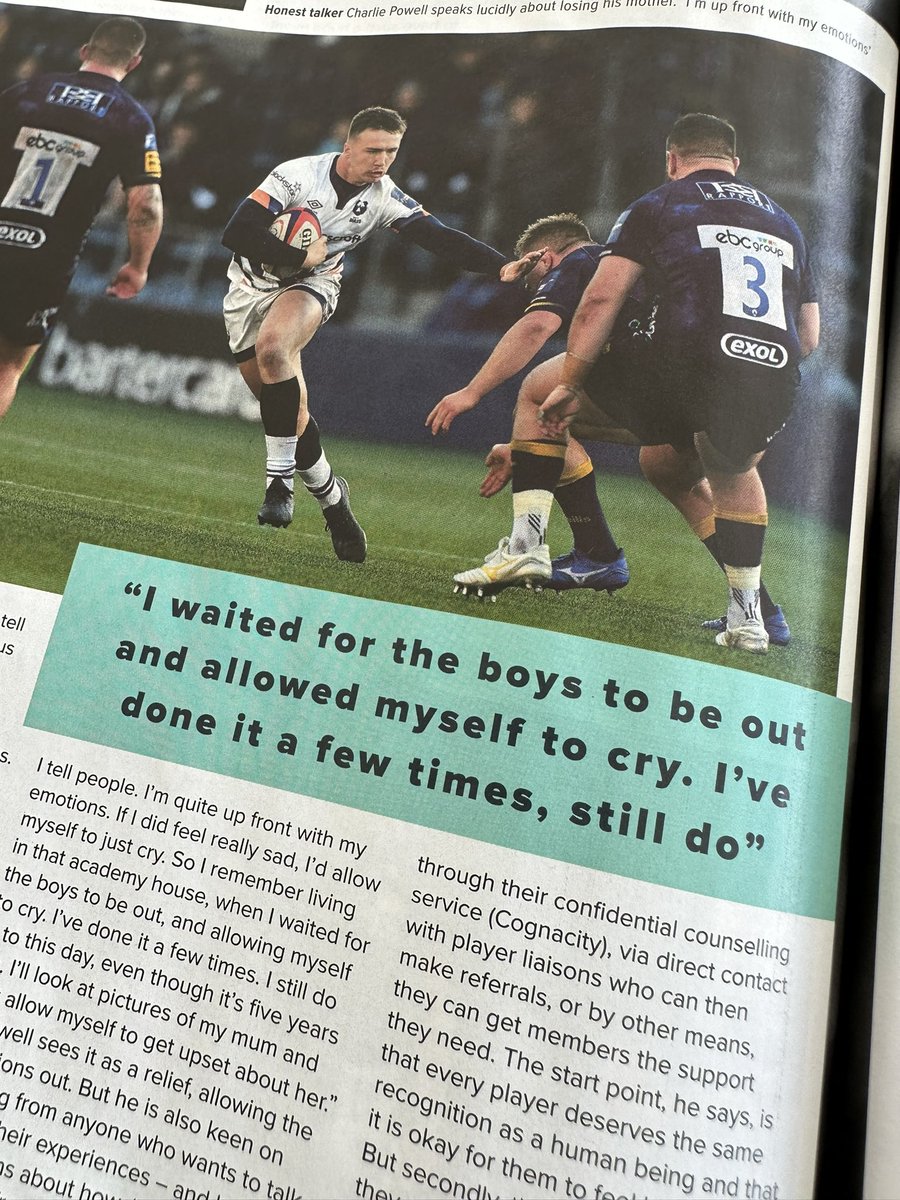 The Good Grief Trust (@goodgrieftrust) on Twitter photo This month we feature in <a href="/Rugbyworldmag/">Rugby World</a> which discusses loss & bereavement in elite rugby.
Thank you opening conversations, normalising grief & signposting to help.
‘I waited for the boys to be out & allowed myself to cry’
<a href="/TomYoungs87/">Tom Youngs</a> <a href="/OllieSmith__/">Ollie</a> <a href="/charlie_powell4/">Charlie Powell</a> <a href="/TheRFL/">Rugby Football League</a> This month we feature in <a href="/Rugbyworldmag/">Rugby World</a> which discusses loss & bereavement in elite rugby.
Thank you opening conversations, normalising grief & signposting to help.
‘I waited for the boys to be out & allowed myself to cry’
<a href="/TomYoungs87/">Tom Youngs</a> <a href="/OllieSmith__/">Ollie</a> <a href="/charlie_powell4/">Charlie Powell</a> <a href="/TheRFL/">Rugby Football League</a>