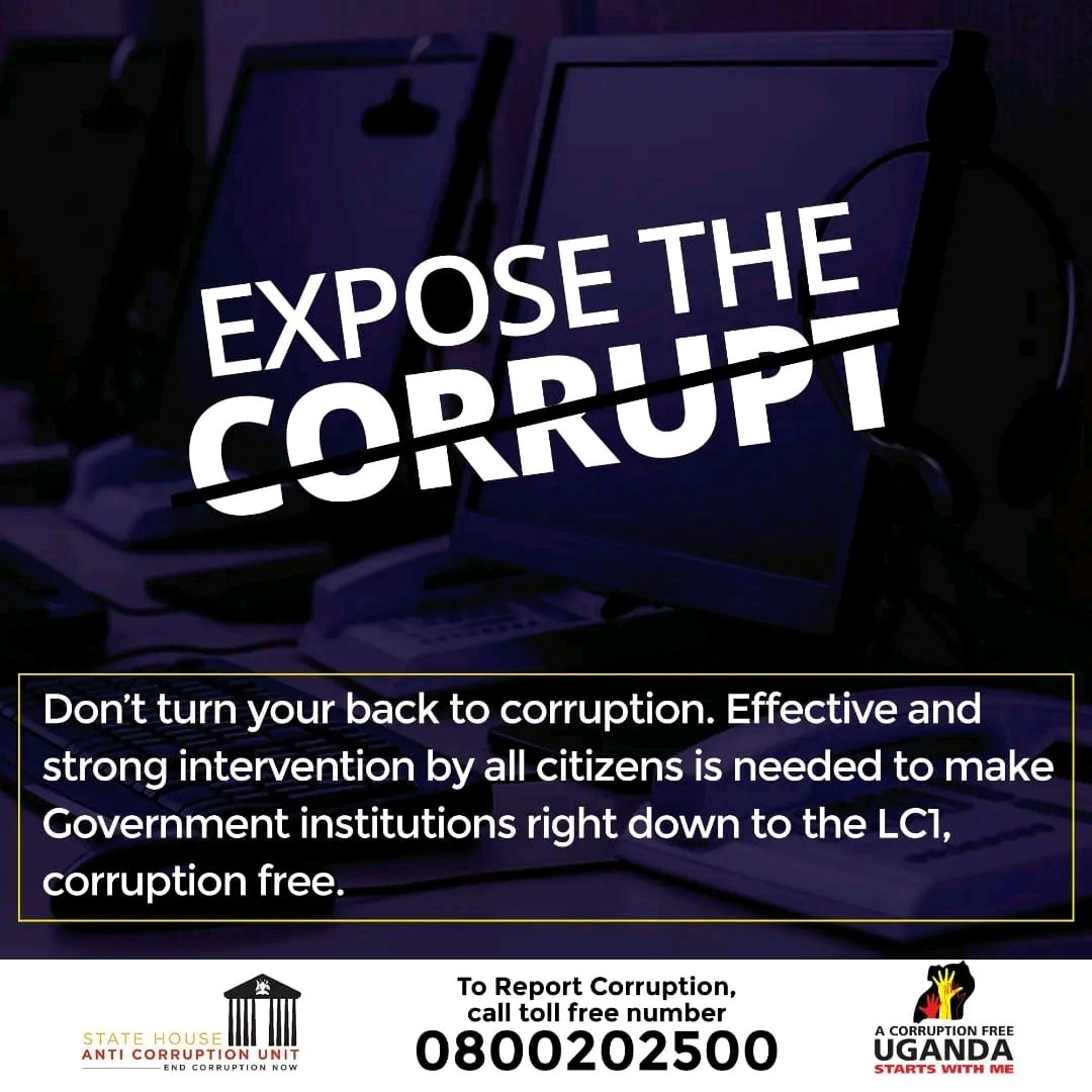 MusiRoberts's tweet photo. @AntiGraft_SH is here to listen to you. The lines are open 24/7 and the team is always on standby to respond to any public complaints. Just report that corruption osilike!
#ExposeTheCorrupt 
#CorruptionIsWinnable https://t.co/mf93wBvxSF