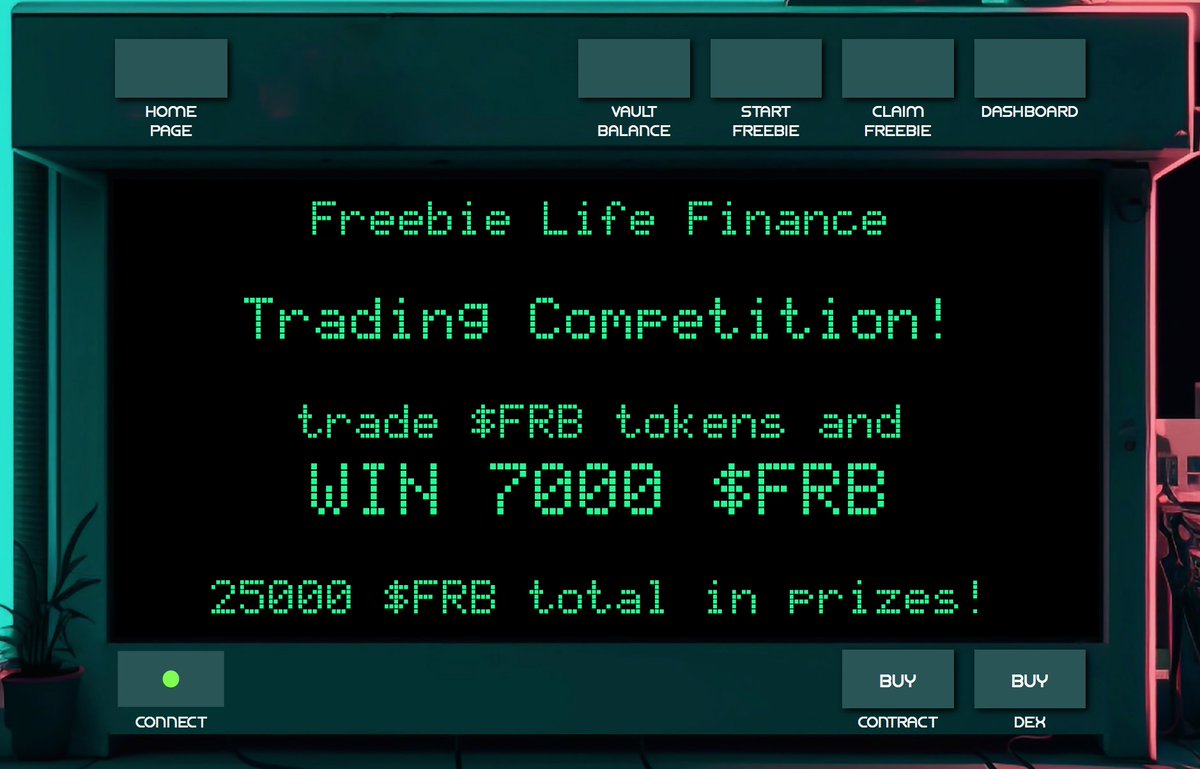 🏆 <a href="/freebielifeme/">Freebie Life Finance</a> Trading Competition! 🏆

🤑 25000 $FRB in prizes 🤑

💰 Win 7000 $FRB💰

How to join the competition:
✅ Buy $FRB tokens (min 100) at Trader Joe
✅ Stake $FRB tokens (min 100) for 30 or 60 days: 
✅ Register your wallet address: gleam.io/Hy2gm/frb-trad…, we will