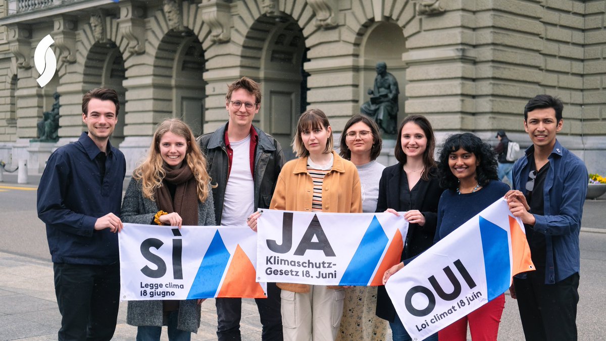 Jetzt muss gehandelt werden! Eine Allianz von Jungparteien sagt <a href="/klimaschutzja/">JA zum Klimaschutz-Gesetz</a>. 🏔️🗳️ Damit ergreifen wir die geeigneten Massnahmen, um die Energiewende zu beschleunigen &amp; befreien uns von den fossilen Energien zugunsten von mehr Unabhängigkeit.

Zur MM 👉🏼 bit.ly/3MhMrdJ