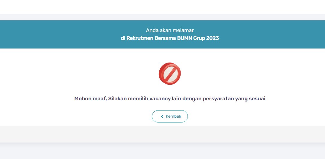 leestrange_'s tweet image. wta yang udah apply fhci bumn ada yang begini juga kah? perasaan aku udah filter sesuai bidang dan jenjang pendidikan, tapi kenapa setiap mau apply ko ga sesuai .-. #fhci #bumn
