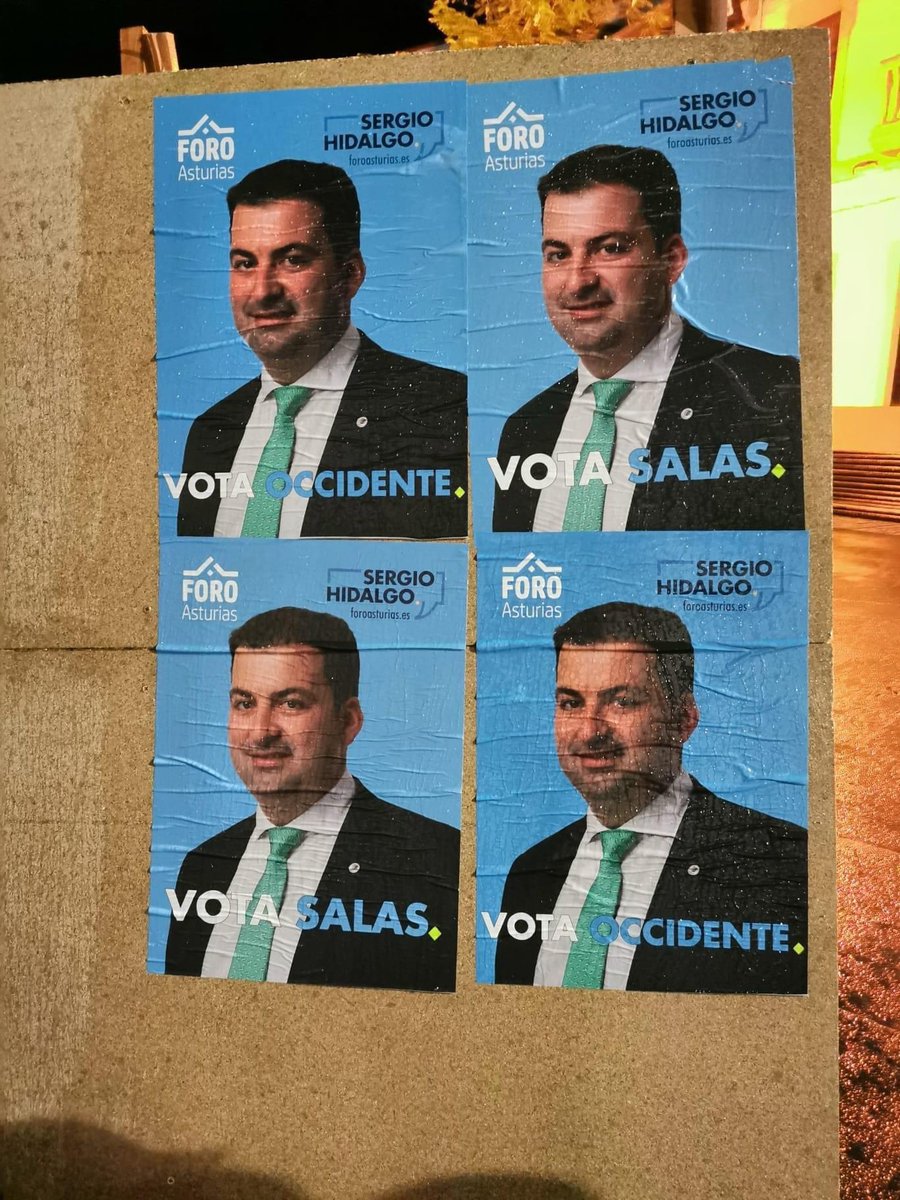 Hoy comenzamos la campaña electoral en Salas. Me presento por primera vez a la reelección como alcalde y como candidato de Occidente a la Junta General del Principado. Deseo ilusionar y ser la voz que nuestra región necesita. 💙💛 #VotaSergioHidalgo #AcercandoOccidente 🗳️