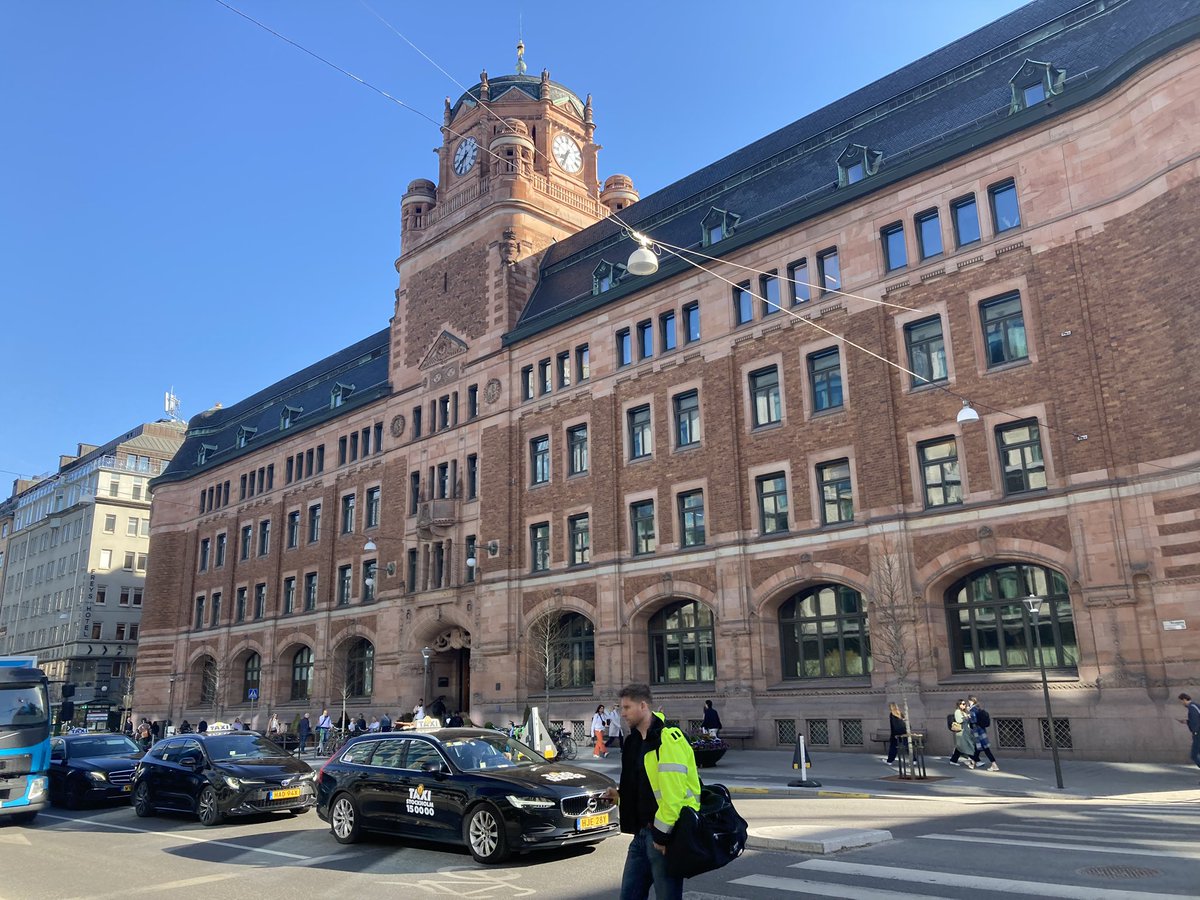 Lovely venue for the#codeBEAM Stockholm conference this year.

Bonus point: it is located next to one of the best Italian espresso cafès in the city: “D’Abramo”. Check it out!