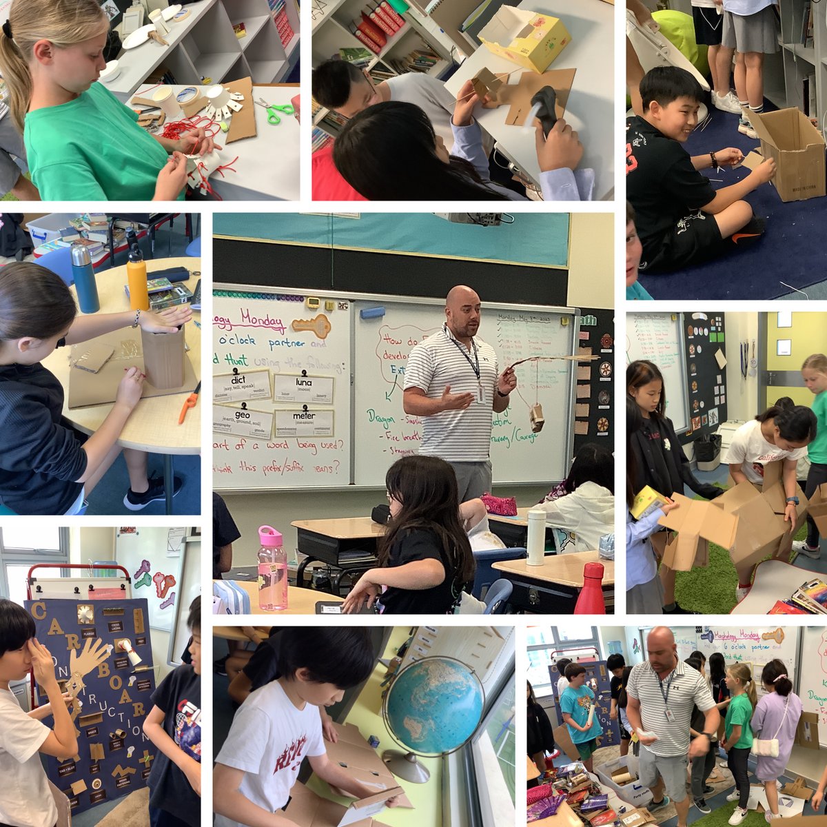 This week <a href="/j_smigel/">Jordan Smigelsky 🇨🇦🇰🇷🇹🇷🏴󠁧󠁢󠁥󠁮󠁧󠁿🇨🇳</a> led the <a href="/AISGZ/">AISGZ</a> G5 Ss in upskilling their #Maker skills prior to our upcoming #MakersDay on June 1st. It was great to see such construction, creativity, and collaboration from the Ss. #futureready