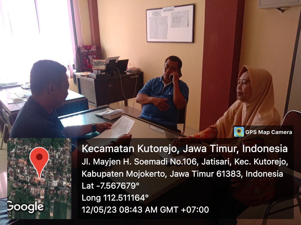 CakReng's tweet photo. Jumat 12/05/23, RENGGA IMAM FAUZI,Luhkan Kab.Mojokerto, melakukan rapat koordinasi dengan ibu camat Kemlagi dan kutorejo terkait kegiatan Rapat kerja Forikan 2023 Kab. Mojokerto
#Luhlapor
#GiatLuhkanSatminkalBWI
@puslatluhkp 
@bppp_banyuwangi https://t.co/0EX43htXn6