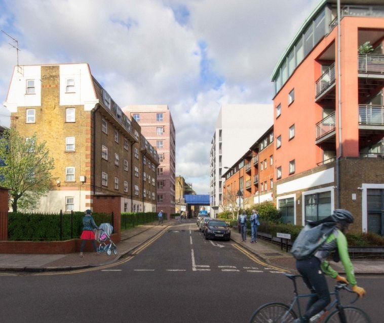 NTAplanning's tweet photo. PERMISSION GRANTED!
 Infill development of an underutilised car park at Edward Mann Close, Caroline St, allowing construction of an 8 storey building. The development comprises 22 affordable flats, part funded by the GLA’s 2021-26 Affordable Housing Programme. https://t.co/OOTQcgAIUH
