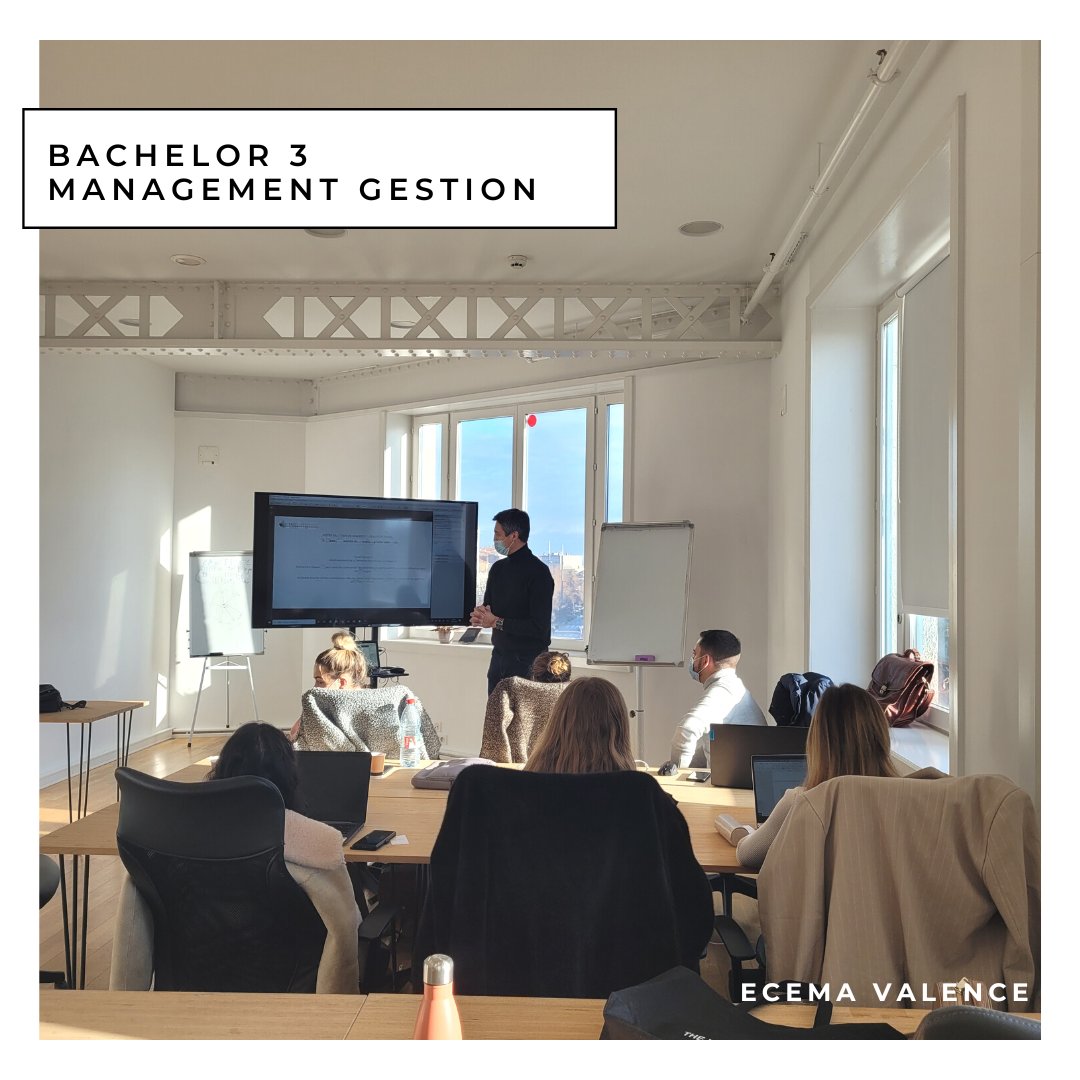 🔎 𝗭𝗢𝗢𝗠 𝗙𝗢𝗥𝗠𝗔𝗧𝗜𝗢𝗡 : 𝗕𝗮𝗰𝗵𝗲𝗹𝗼𝗿 𝟯 𝐌𝐚𝐧𝐚𝐠𝐞𝐦𝐞𝐧𝐭 𝐆𝐞𝐬𝐭𝐢𝐨𝐧
Pour plus d’informations contactez notre équipe par téléphone au 04 81 09 02 80 ou par mail valence@ecema.fr !
lnkd.in/eeCANZy

#managementgestion #formation #ecema #mg #alternance