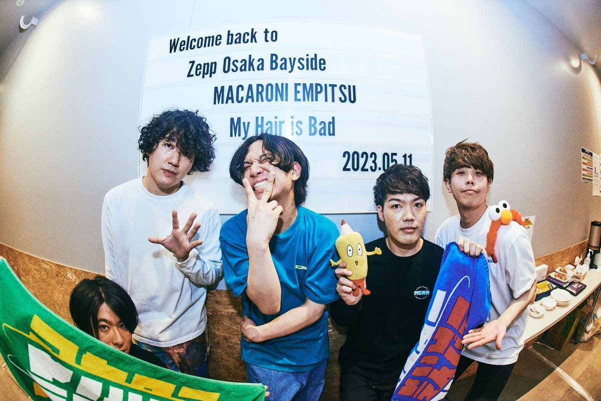 マカロックツアーvol.15、Zepp大阪（Bayside）ツーマン編with My Hair