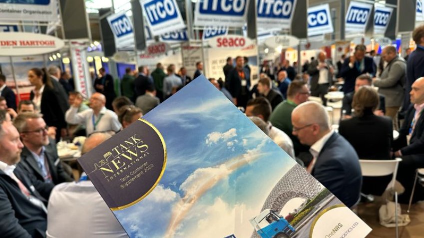 rudistalmans's tweet photo. I love this image from Gregory Emmenis. If you grab the latest Tank Container Supplement of @TankNewsInt then go to pages 10 and 11 to read my article. The magazine is available at the #ITCO #TankContainer Village at #TransportLogistic2023 in Munich.
#logistics #transportation https://t.co/SJVZ8T62RA
