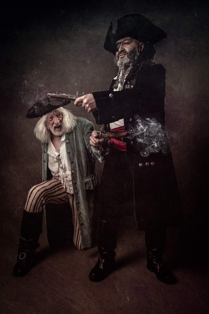 pete_nata's tweet photo. Captains Pete d’Plank and 'Jolly' Geoff fightin' to the last!
📸 @garymarvin
From a shoot at Solo Studio, Wigston

#PIRATES #photography https://t.co/bjOP1iRM8O