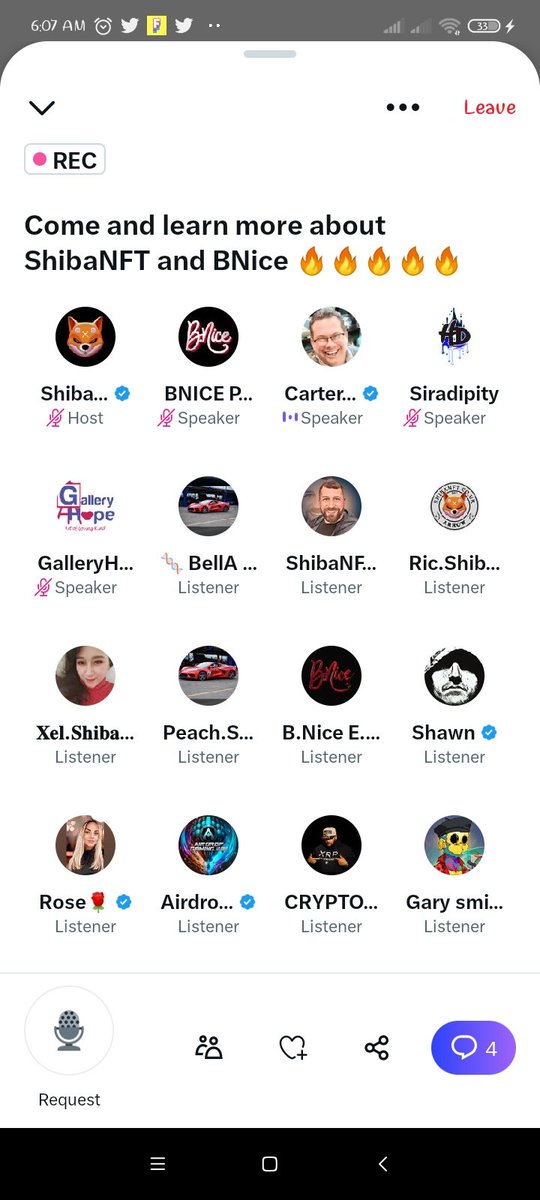 anna_23kake's tweet photo. One remarkabl &amp; successful @BNICE_Projects LIVE AMA on twitter Space! 

Congratulations! See you every thursday for another Twitter Space!

Stay tuned!Come, Join &amp; be a part of #BNiceProject 🔥
👇
https://t.co/z1jMF2CaPW
Follow &amp; Subcribe all #BNice Social Media Platform! Be nice https://t.co/nmKeyMQeDp