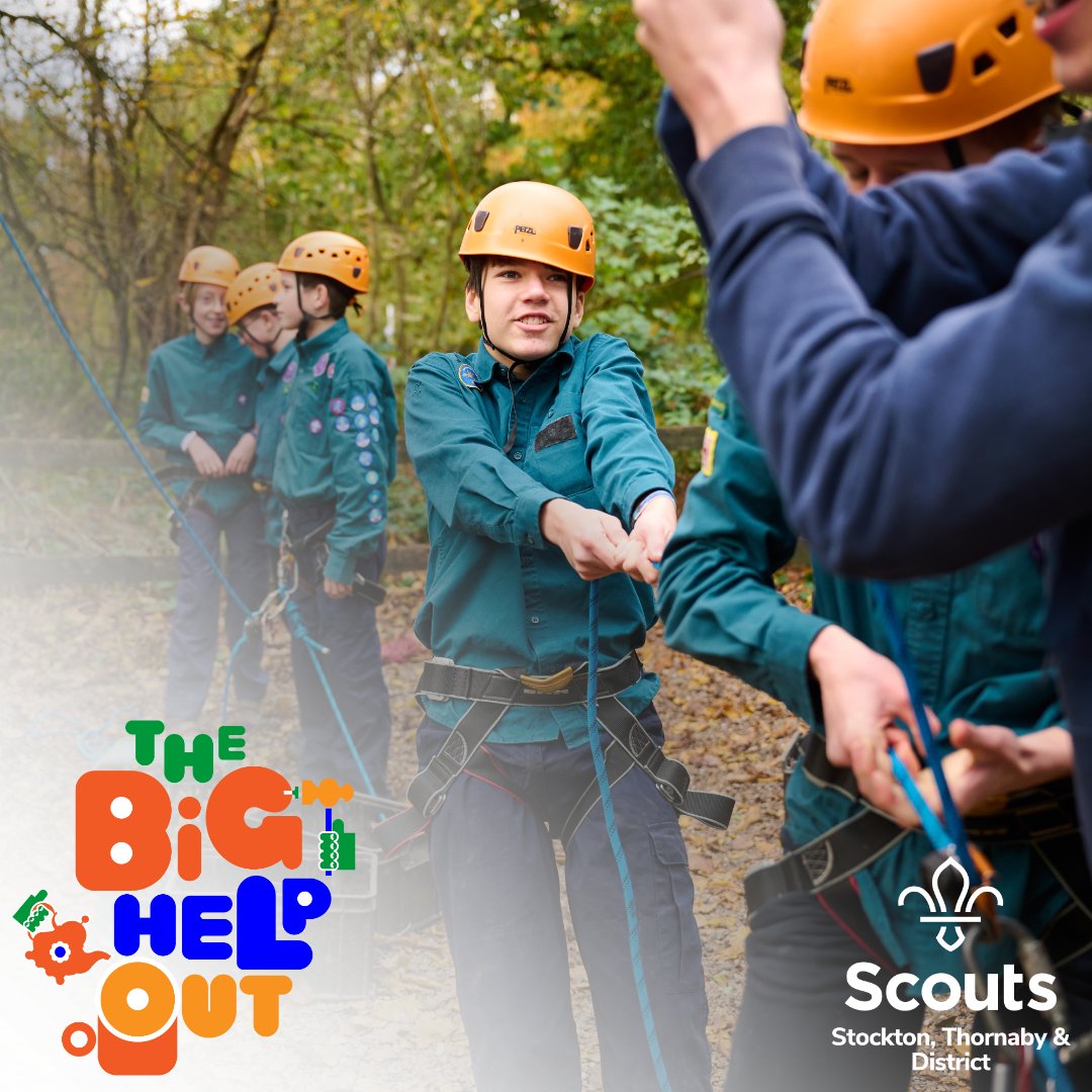 StocktonScouts's tweet photo. #TheBigHelpOut isn't  limited to just one day. 

If you can spare any time to make a difference we're looking for people just like you to join our teams in Ingleby Barwick.

 What better time to make a change and give it a go. Email volunteer@stocktonthornabydistrictscouts.com. https://t.co/nPHnYecmDx