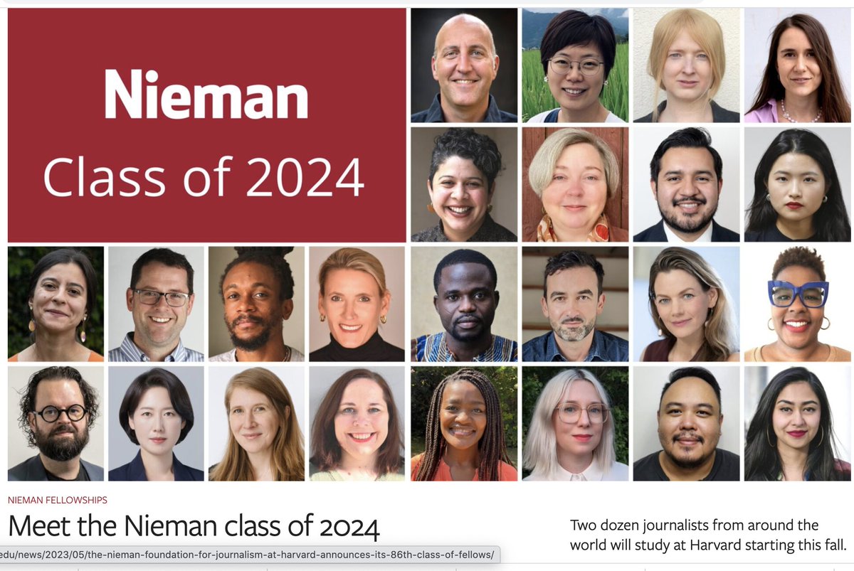 Manasseh_Azure's tweet photo. I feel honoured to be selected among 24 distinguished journalists across the world by @niemanfdn at @Harvard University for the Nieman Fellowship.  Apart from the core activities of the Fellowship, Fellows and their spouses are permitted to audit any course at Harvard. https://t.co/XwWCOB5tDv