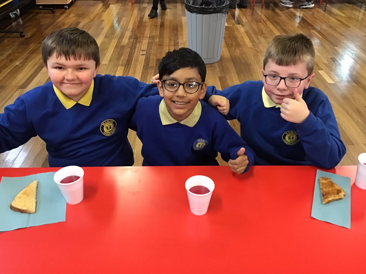 ManorPrimarySch's tweet image. Smiles and toast all round for our Year 6 children on the final day of their SATs. We are so incredibly proud of all our children for showing such resilience and perseverance. #onemorepaper #exceptionality #veryproud