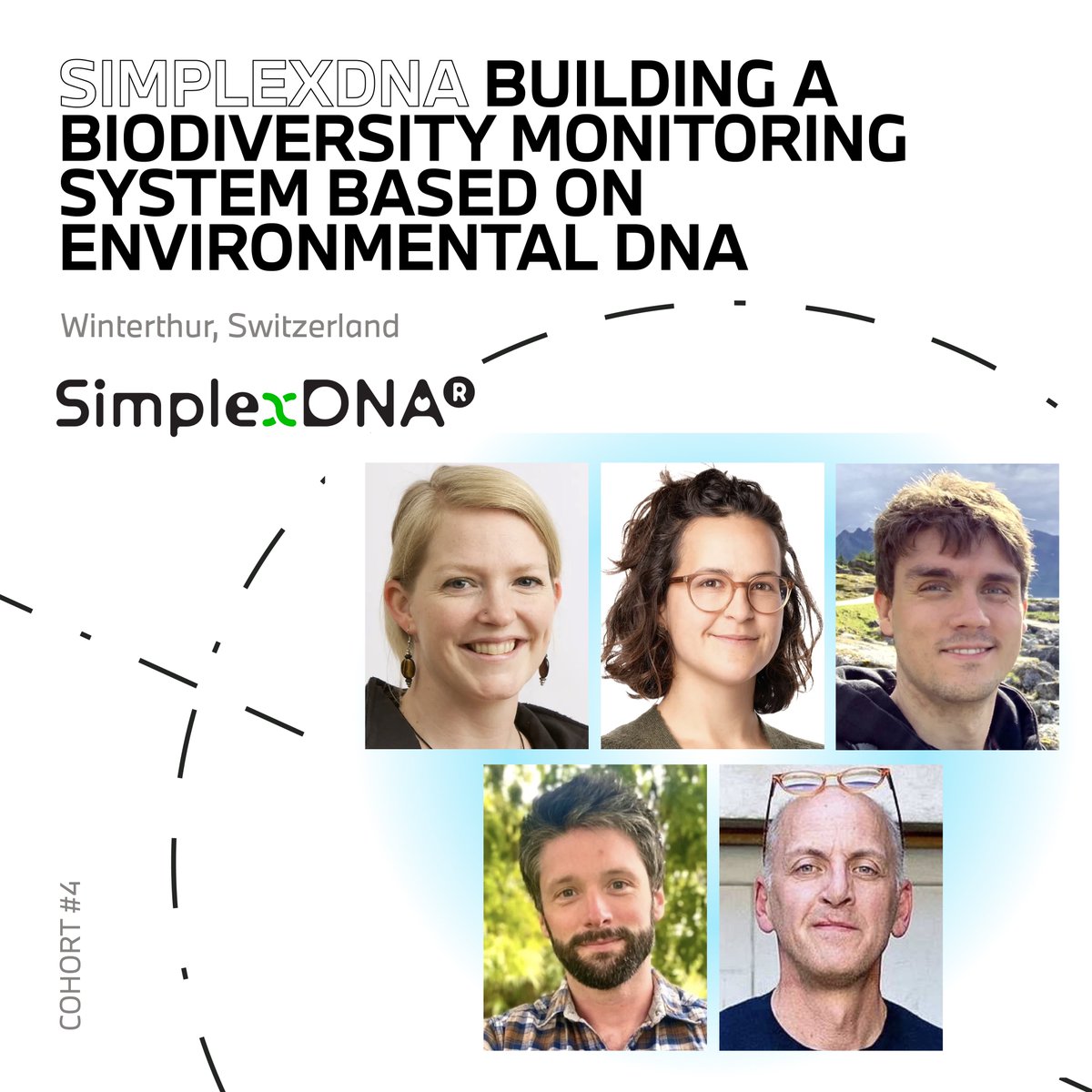 👋 MEET COHORT #4 #startups 🚀 How can businesses support protecting and restoring the ecosystem? @SimplexDNA 🧬🌱🌍 is building a biodiversity monitoring system based on environmental DNA.