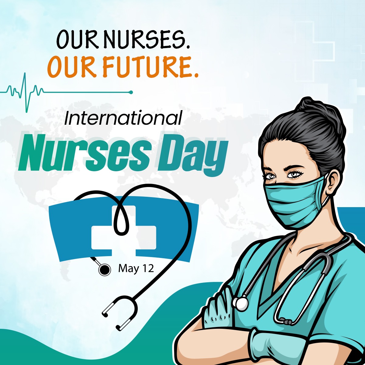 #InternationalNursesDay 
Thank you to all the wonderful nurses for their effort & service....🙏
#NursesDay
#FlorenceNightingale
#InternationalNursesDay2023