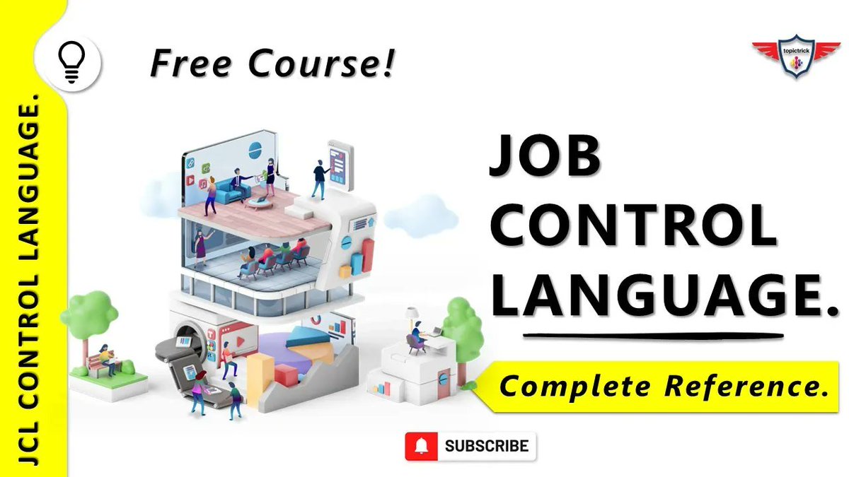 topictrick's tweet photo. 📚 Free JCL Complete Reference Course 📚
We are thrilled to announce the launch of our comprehensive JCL Complete Reference Course on our YouTube channel! 📌 Click on the link to access the course https://t.co/QbavamV9VV . 
#JCL #JobControlLanguage #LearnJCL #OnlineCourse https://t.co/Aqk4miQCxm