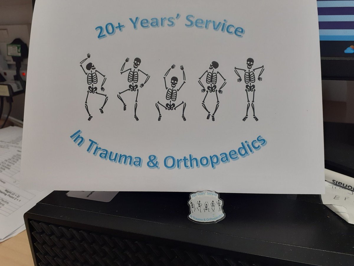 Happy nurses day, celebrating in T&amp;O with a bake off &amp; the addition of awarding badges to the 55 staff who have been here for 20+ years.  Congratulations