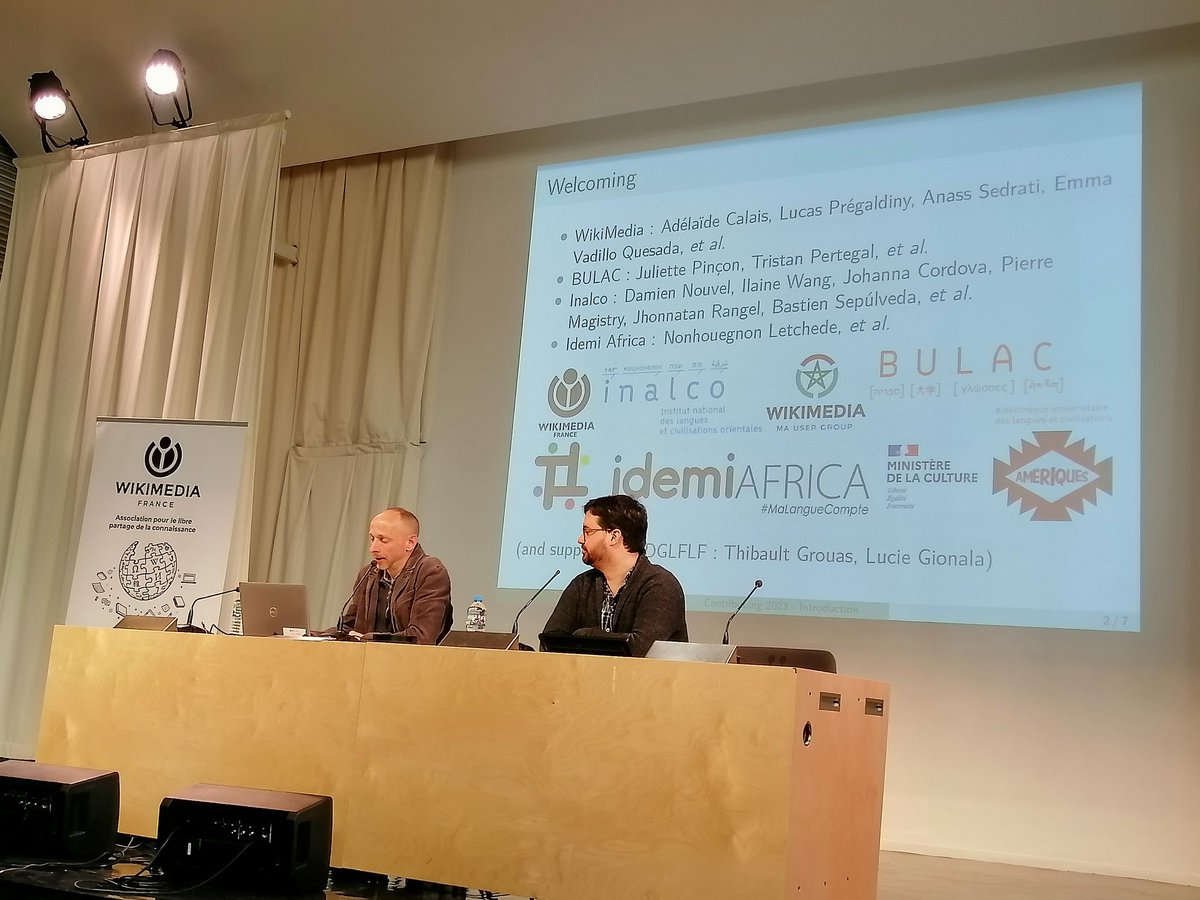 nonhouegnon's tweet image. C&apos;est parti pour le #contribuling 2023 avec les mots introductifs de @eldams.
Suivant en direct ce colloque sur les langues minoritaires ou en danger sur #Youtube ici: youtube.com/live/cYs9P1xuC…