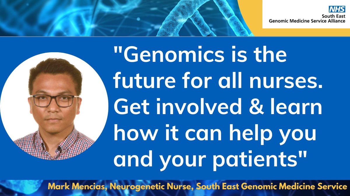 markmencias's tweet photo. Calling all RNs involved in genetics & genomics - Happy Nurse’s Day! #proudRN #geneticsRN https://t.co/XpDnhIKrn8