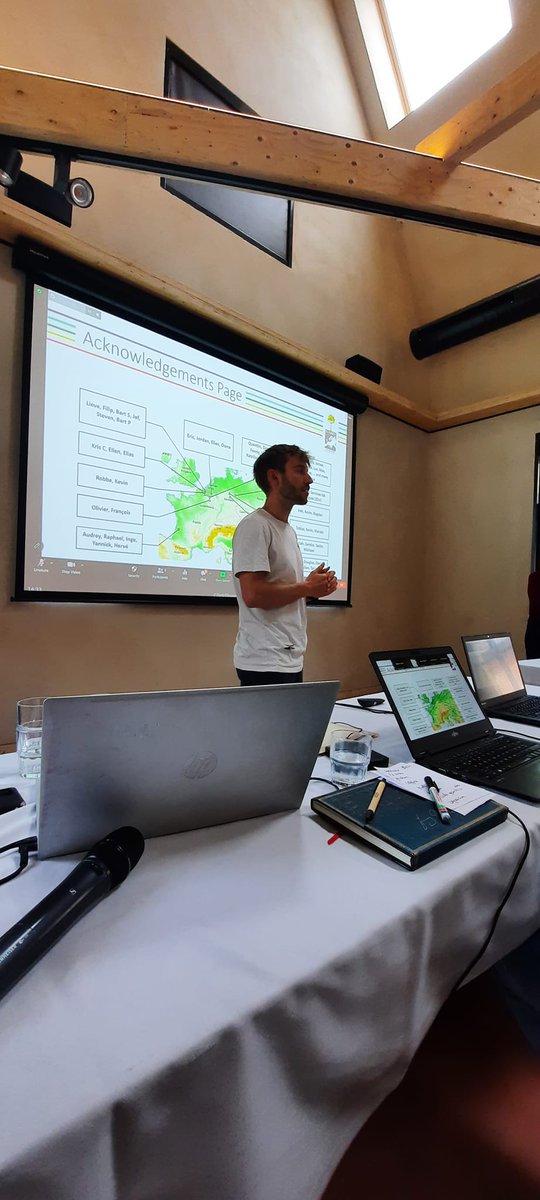At yesterday's stakeholder event, Dr.FOREST researcher and doctoral student Loic Gillerot: "Forests can save lives during heat waves also in the future. But not all forests are the same".
#thermalcomfort #heatwave #climatechange #coolingeffect #forestssavelives #treediversity
