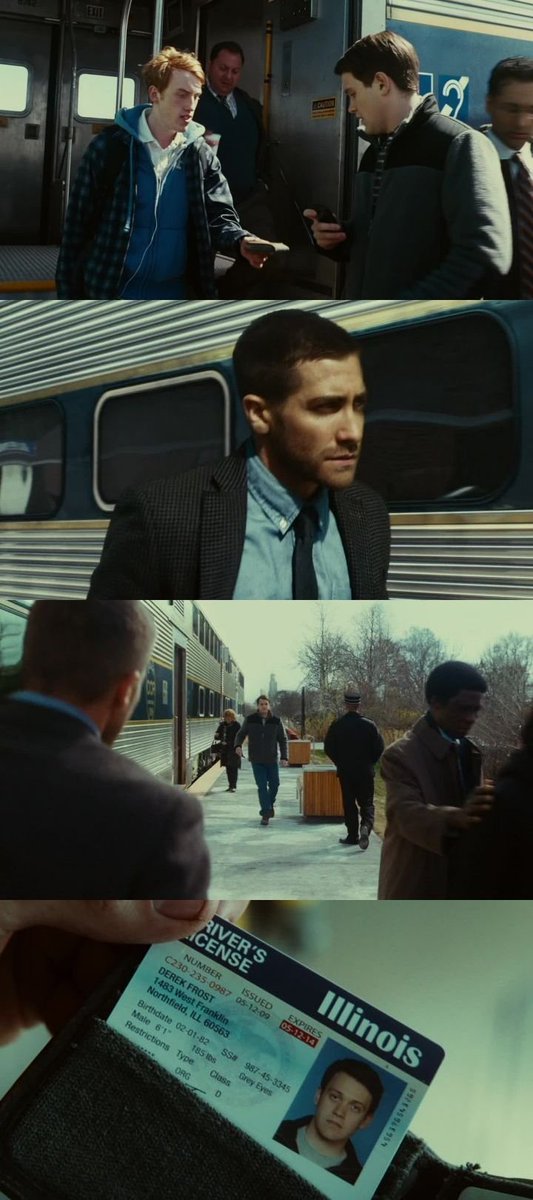 DatesInMovies's tweet image. May 12th 2009/2014 - Derek Frost&apos;s driving license is issued/expires @ManMadeMoon&apos;s #SourceCode
