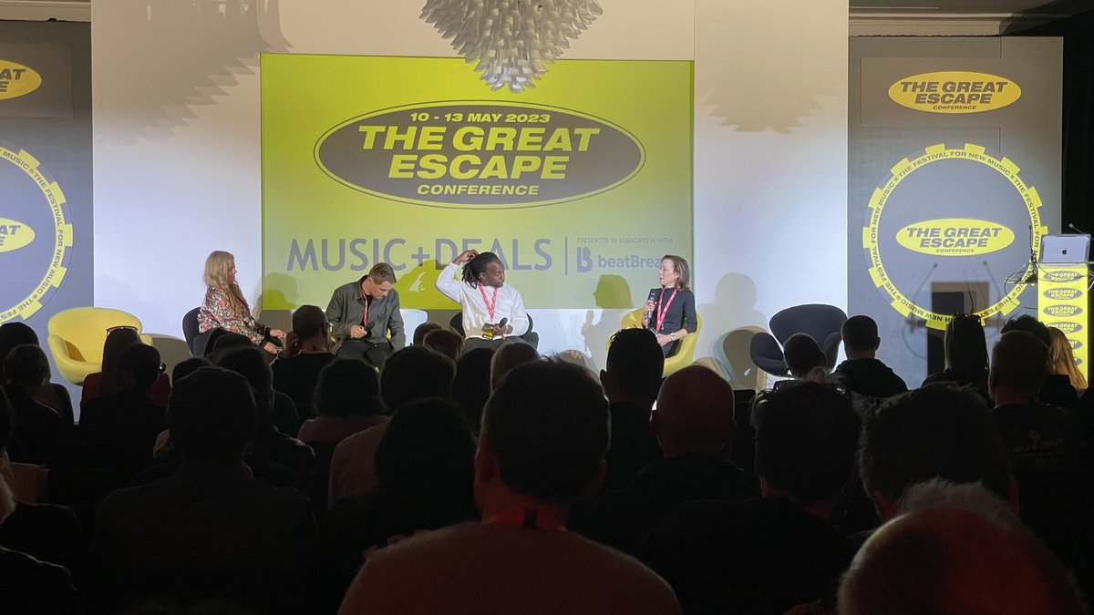 Scenes fr The Great Escape Music Conference in Brighton Beach UK. #CultureConnectsUs