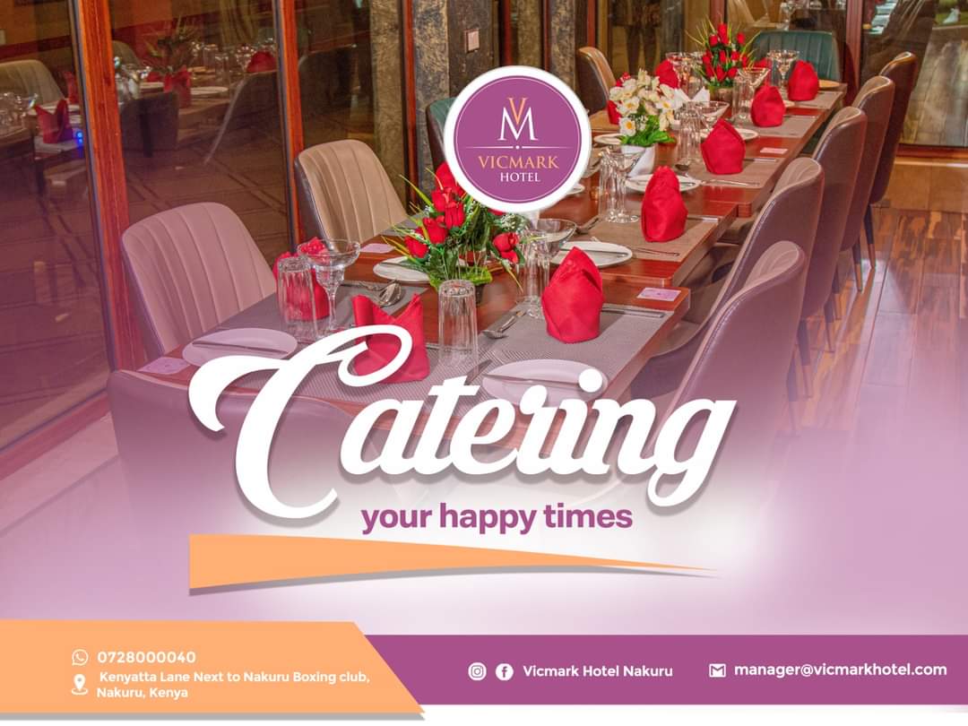 vicmarkhotel's tweet photo. Whether you're celebrating a special occasion or just looking for a night out with friends, Vicmark Hotel Nakuru is the perfect destination. With a menu that caters to all tastes and a setting that exudes sophistication and charm. https://t.co/LuvdYHSfkJ