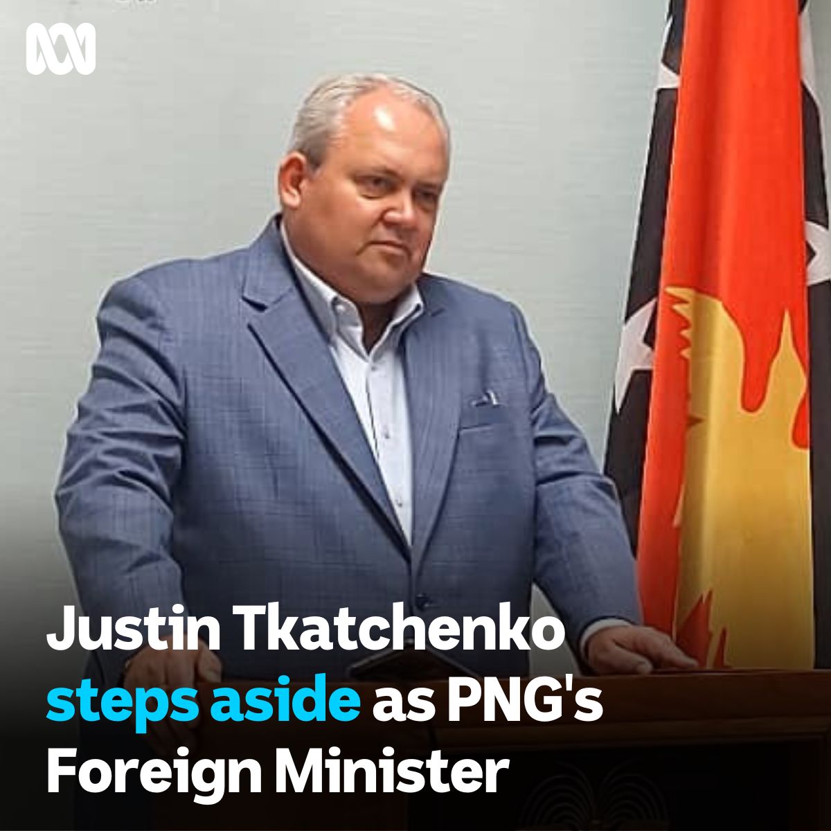 ABCPacific's tweet photo. Papua New Guinea’s Foreign Minister has stepped aside after coming under fire over comments regarding his daughter’s TikTok post.

Justin Tkatchenko faced widespread calls to resign after he called critics of his daughter’s video "primitive animals" and "useless individuals". https://t.co/ocUgI5SETs