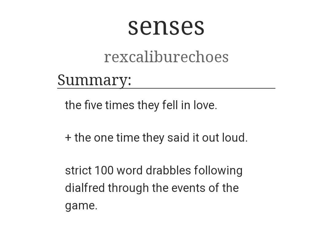 rexcaliecho's tweet photo. stretches out my grubby paw from under the bed can i interest you in some #dialfred 5+1 drabbles from #fireemblemengage ?
https://t.co/dMFDOelOaz https://t.co/Ed3I9hjI02