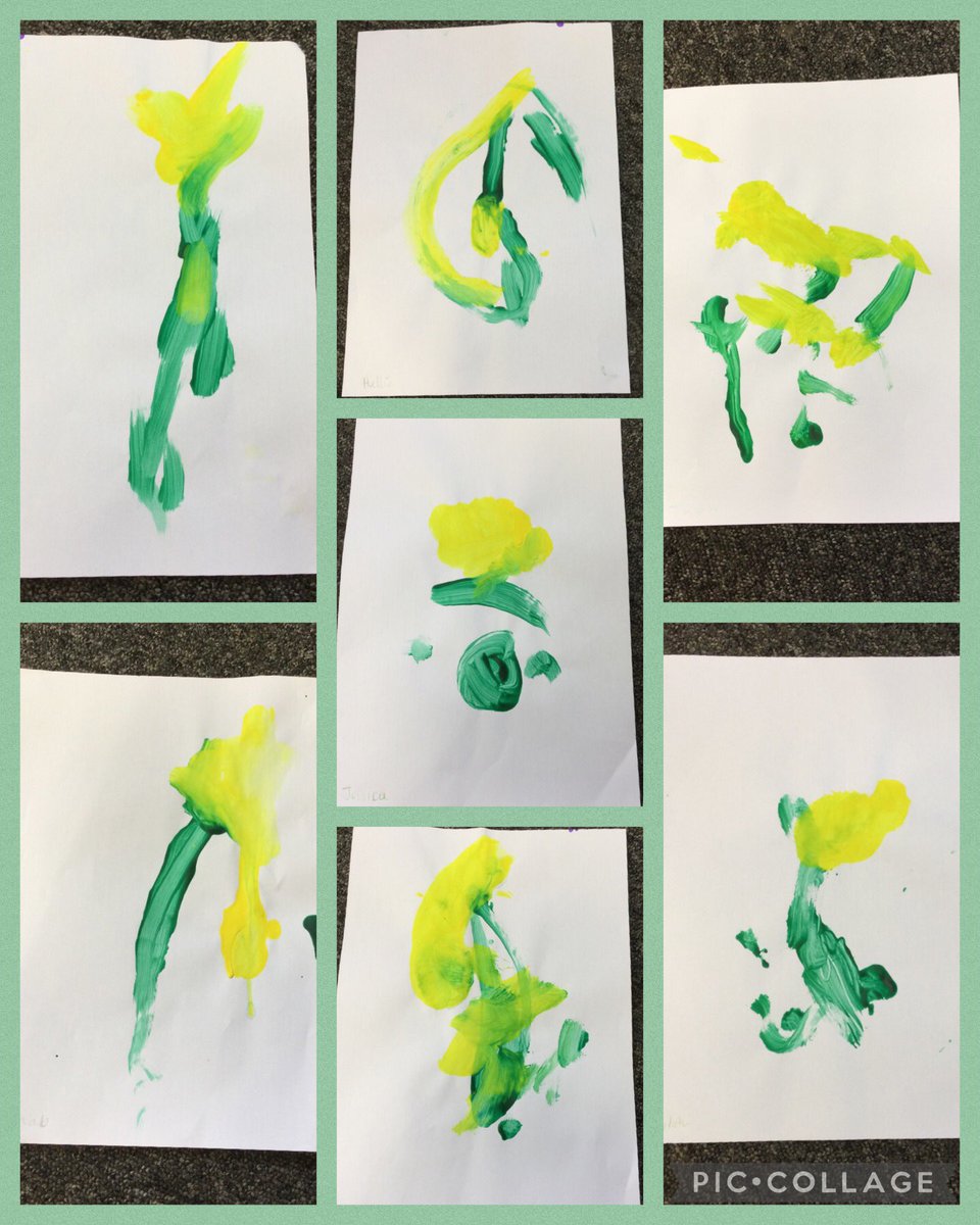 Little Ribbons have been doing observational paintings of daffodils to celebrate the #kingscoronation #Eyfs #makeyourmark #Art #painting