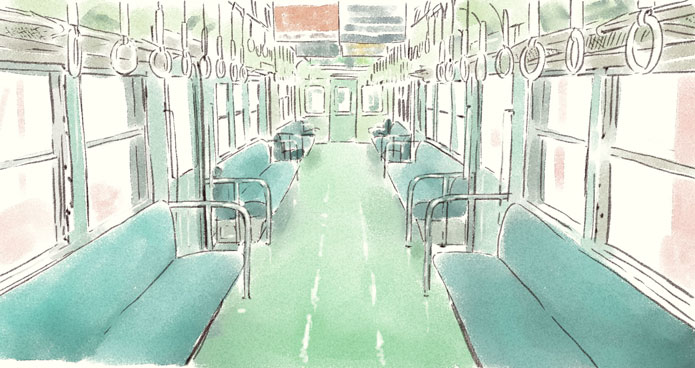 「割とお気に入りの200系電車ですが出番がなさそうなのが残念です」|らつたのイラスト