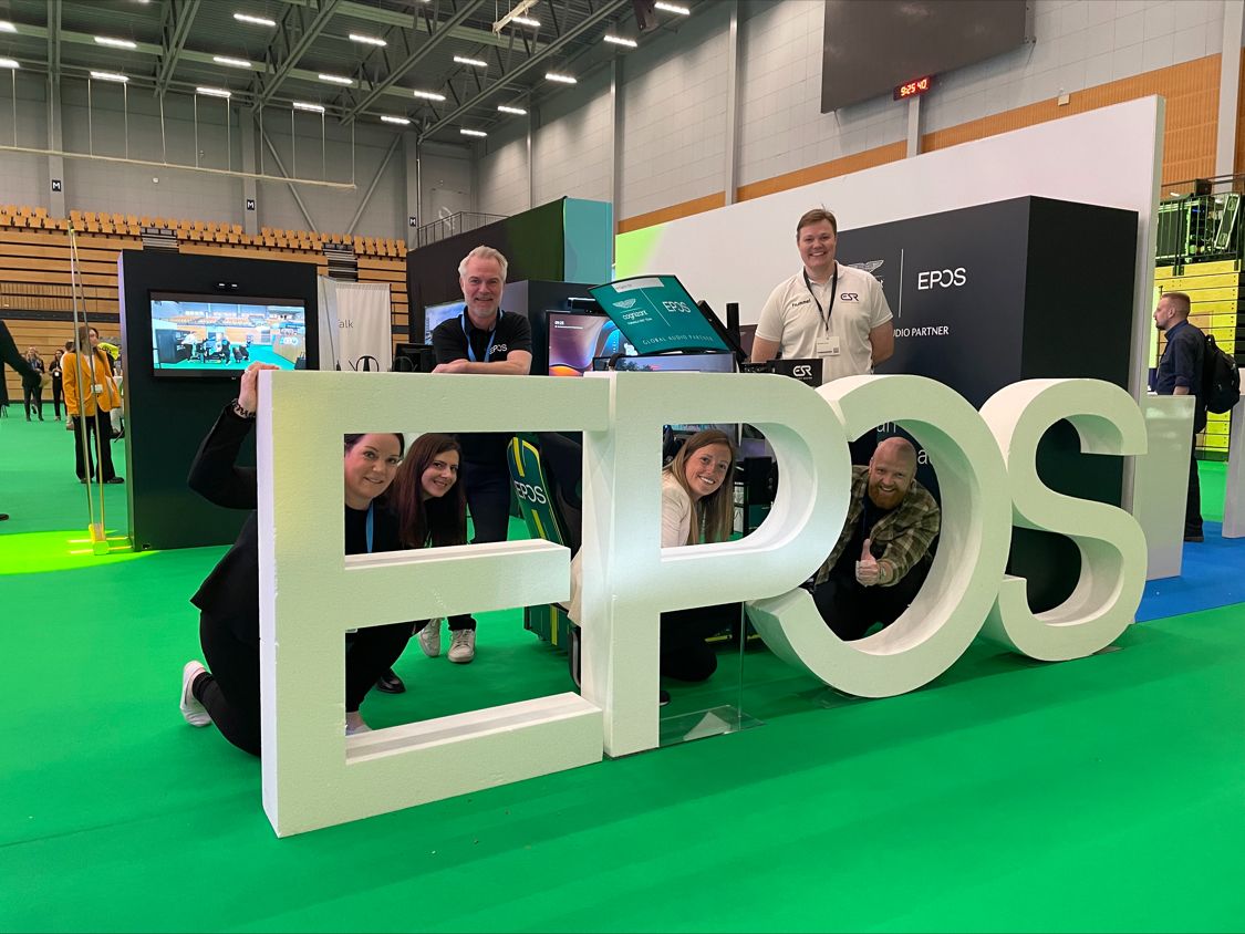 ESResports's tweet photo. Last week we were together with @Eposaudio at ALSO Group CTV 2023 fair.💡

Thanks to everyone for at great day, and thanks to everyone who came by the booth to chat about EPOS' solutions and try our F1 Simulator. 🤩

#CTV23 #ThePowerOfAudio #RentalSimulator #Sustainability https://t.co/wIq8tfDpxd