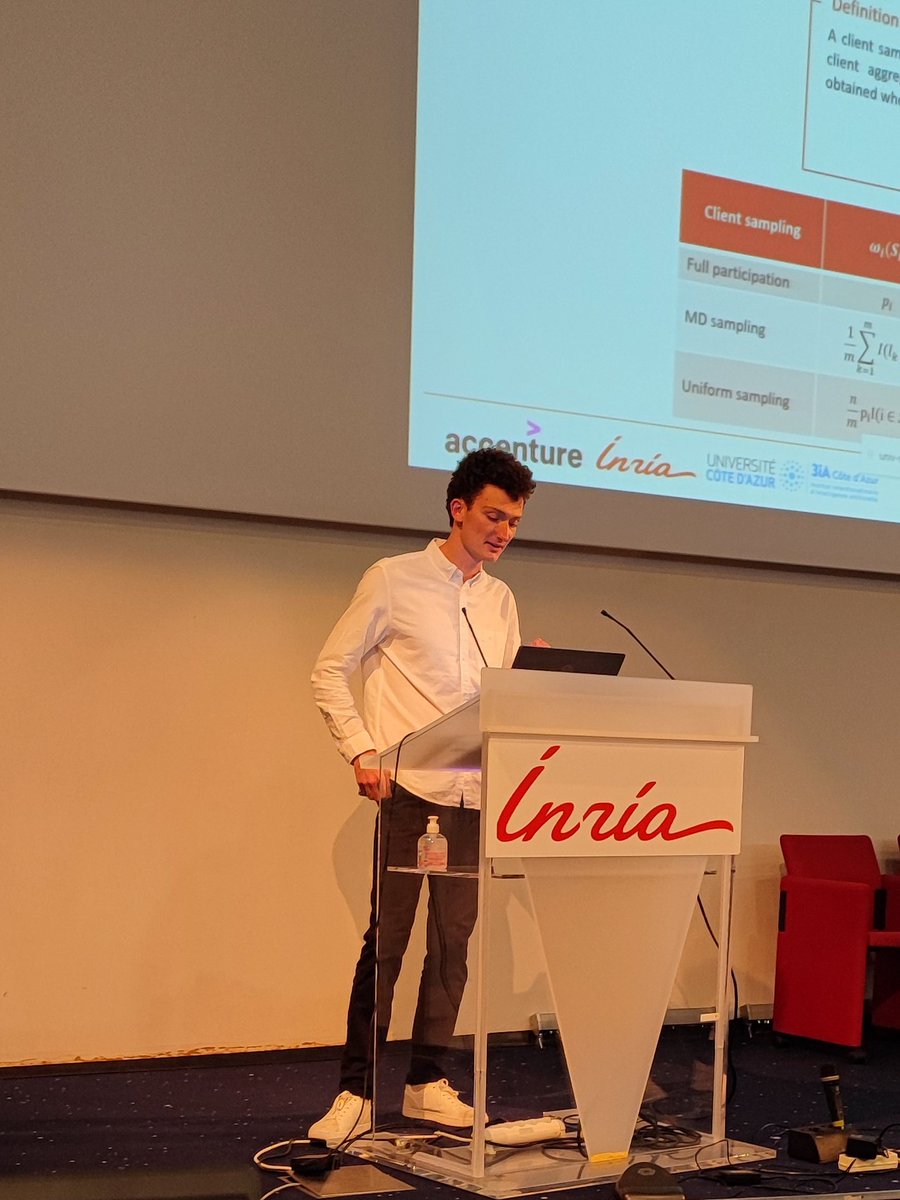 Inria Epione (@inriaepione) on Twitter photo Congratulations to Dr. Yann Fraboni, who successfully defended his thesis on Federated Learning made under the supervision of Marco Lorenzi and in collaboration with Accenture Labs! @3IAcotedazur <a href="/inria_sophia/">Centre Inria d'Université Côte d'Azur</a> <a href="/vidalrichard/">►Richard Vidal◄</a> Congratulations to Dr. Yann Fraboni, who successfully defended his thesis on Federated Learning made under the supervision of Marco Lorenzi and in collaboration with Accenture Labs! @3IAcotedazur <a href="/inria_sophia/">Centre Inria d'Université Côte d'Azur</a> <a href="/vidalrichard/">►Richard Vidal◄</a>