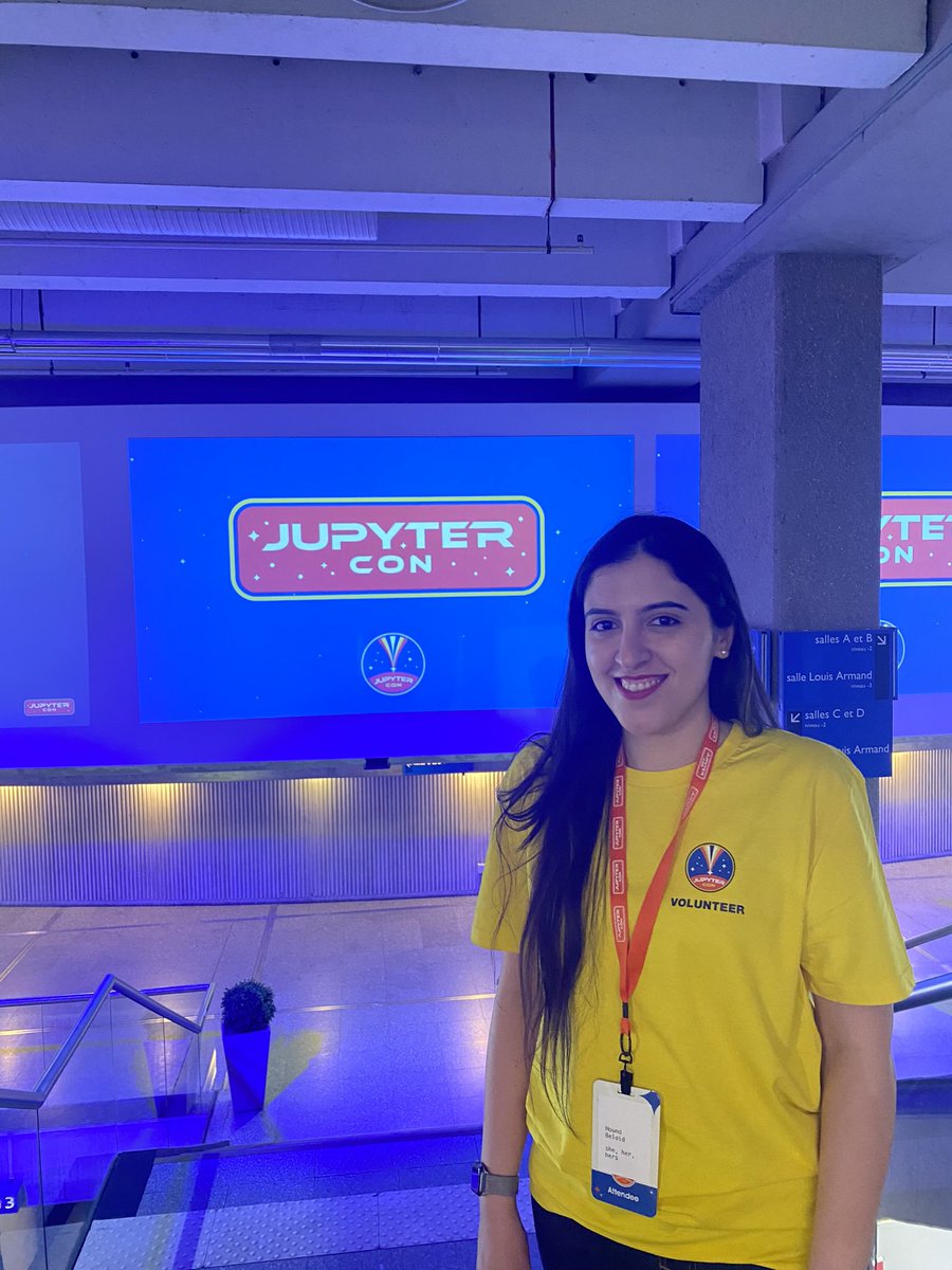 mounaa_belaid's tweet image. Having a fantastic time at @JupyterCon 2023 in @citedessciences! It's an incredible opportunity to connect & learn from people hailing from all around the 🌍Thrilled to have crossed paths with the remarkable folks from @posit_pbc. #JupyterCon2023 @ProjectJupyter @NumFOCUS