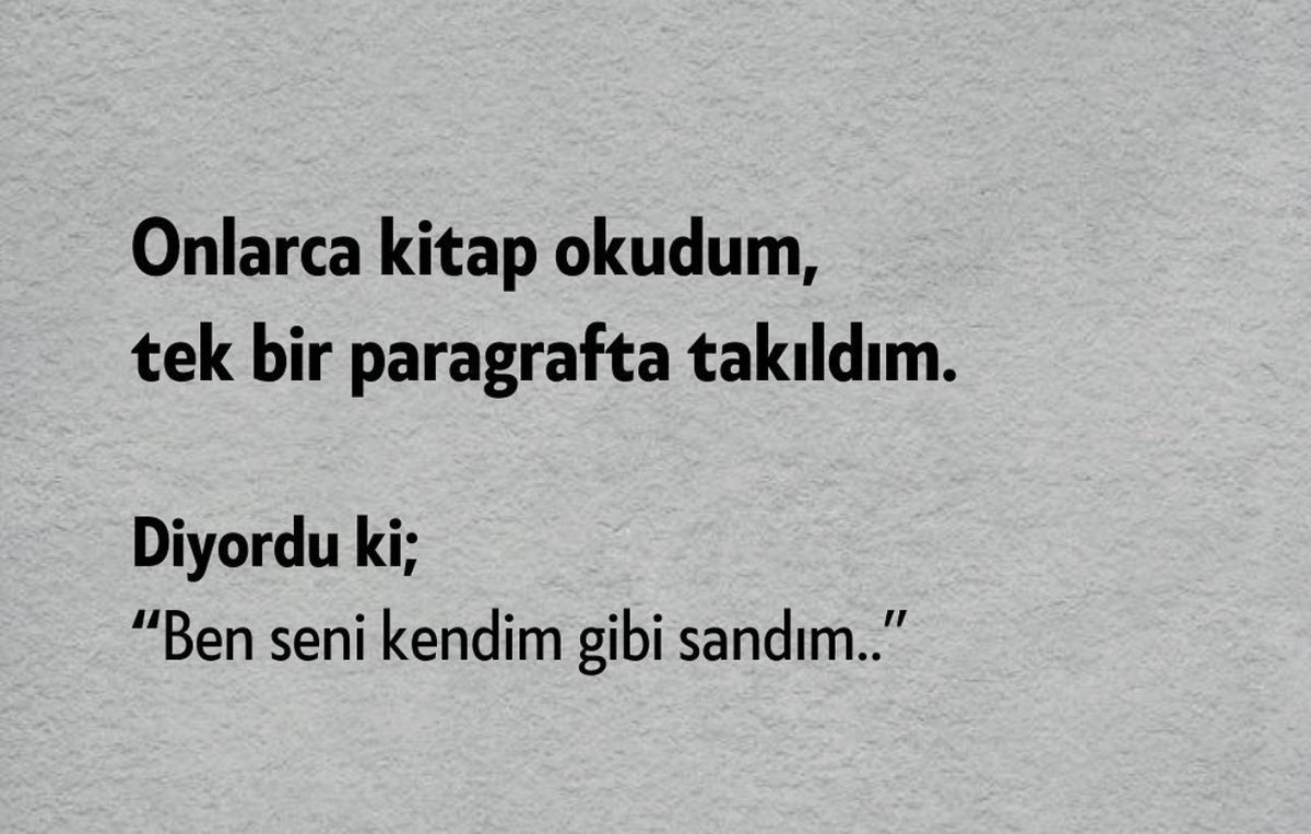 Okuduğum en güzel yazı.