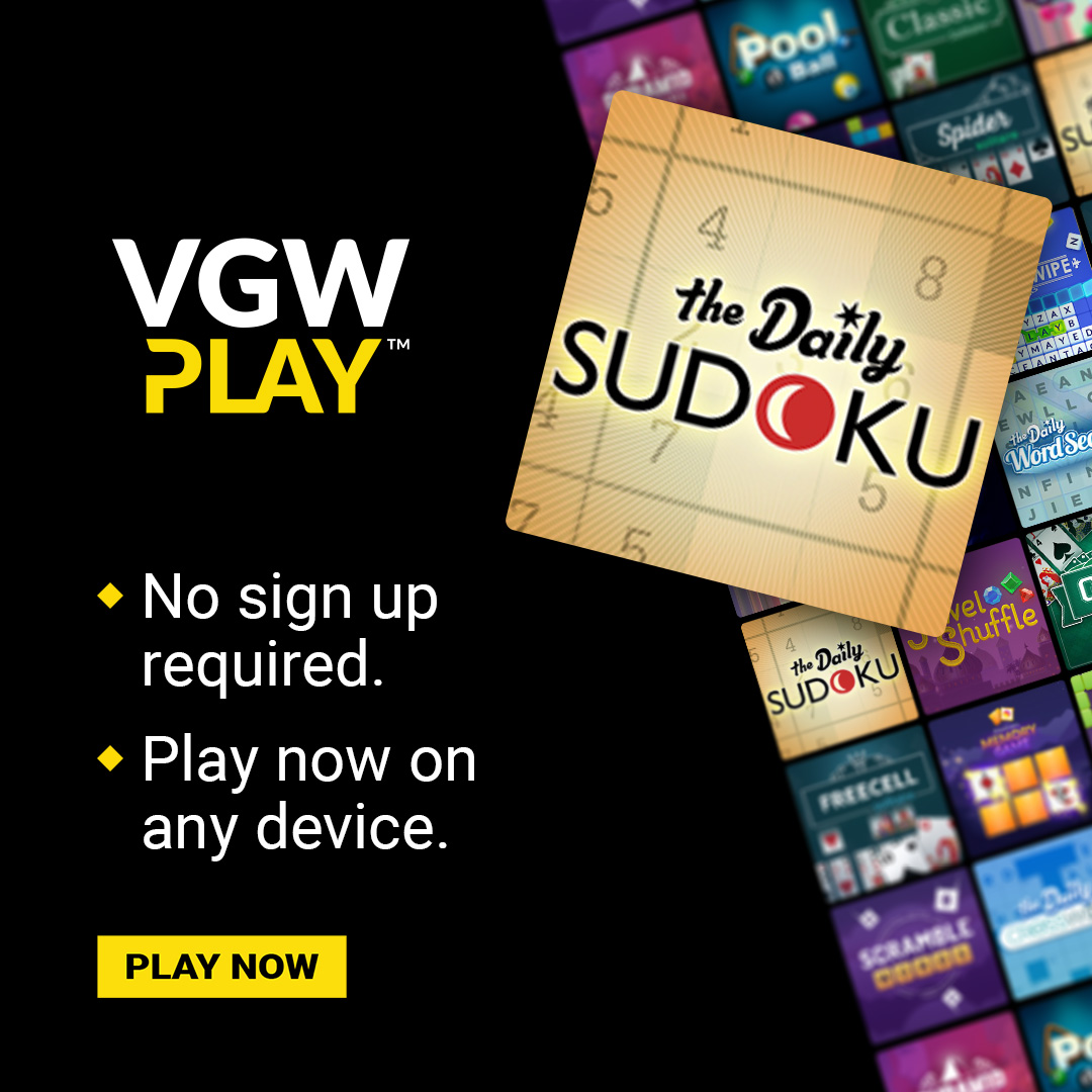 It's Brain Game Friday. Who can complete The Daily Sudoku quickest? Winner gets a virtual high five from our community manager 🙌vgwplay.com