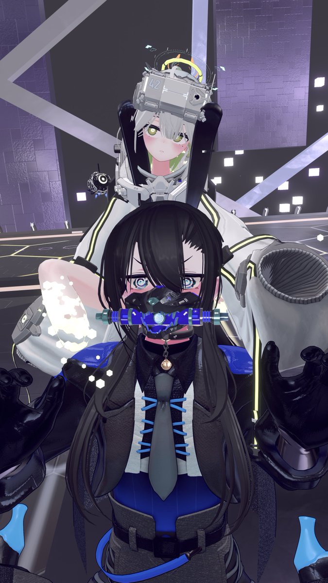 kamituguv_v's tweet photo. めちゃカワなYUNIちゃんのアバター
サイバーゴーストちゃんを見せてもらった~!
改変疲れで寝落ちしそうな僕の疲れも吹っ飛ぶ可愛さ💕
僕がまっ黒だから白と黒で映えるねぇ~!
どの角度から見ても完成度が高くて
可愛い…可愛い…(^p^)しか言えなくなっちゃった
#VRChat #Cyber_Ghost https://t.co/iJU9LMbuRv