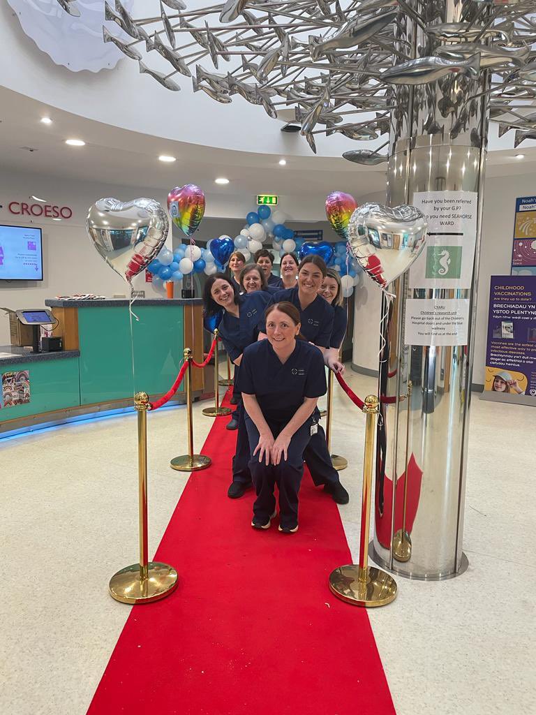 Kerenzamoulton's tweet photo. Great red carpet event !! @noahsarkcharity @cavcw @CV_UHB #InternationalNursesDay https://t.co/RjlQ5MOQhA