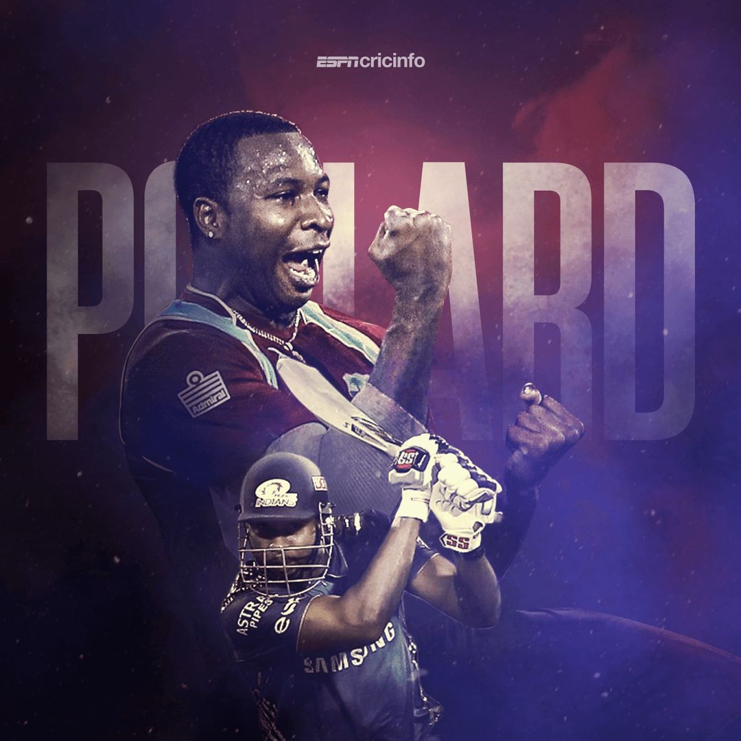 ESPNcricinfo: Happy Birthday Kieron Pollard, who turns 36 A bonafide great of the T20 game 