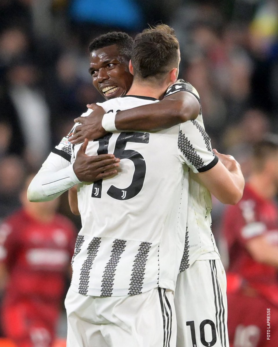 SerieA's tweet photo. 🅰️ 𝗣𝗼𝗴𝗯𝗮 🫂 𝗚𝗮𝘁𝘁𝗶 ⚽️
#JUVSEV #UEL | @EuropaLeague https://t.co/eWoVIf6LDi