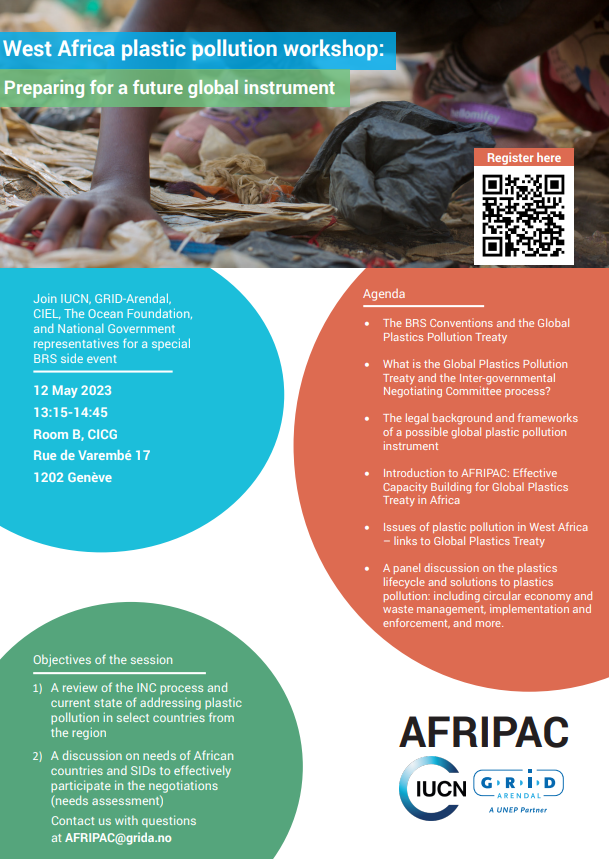 brsmeas's tweet photo. 13h15-14h45
- West Africa #plastic #pollution workshop: Preparing for a future global instrument (organized by the @IUCN & @GRIDArendal)
Or join on Zoom 💻 https://t.co/6YqJI26du1
#GlobalAgreements for a #HealthyPlanet
#BRSCOPs2023 #ForNature https://t.co/XJ1PAdzCdA