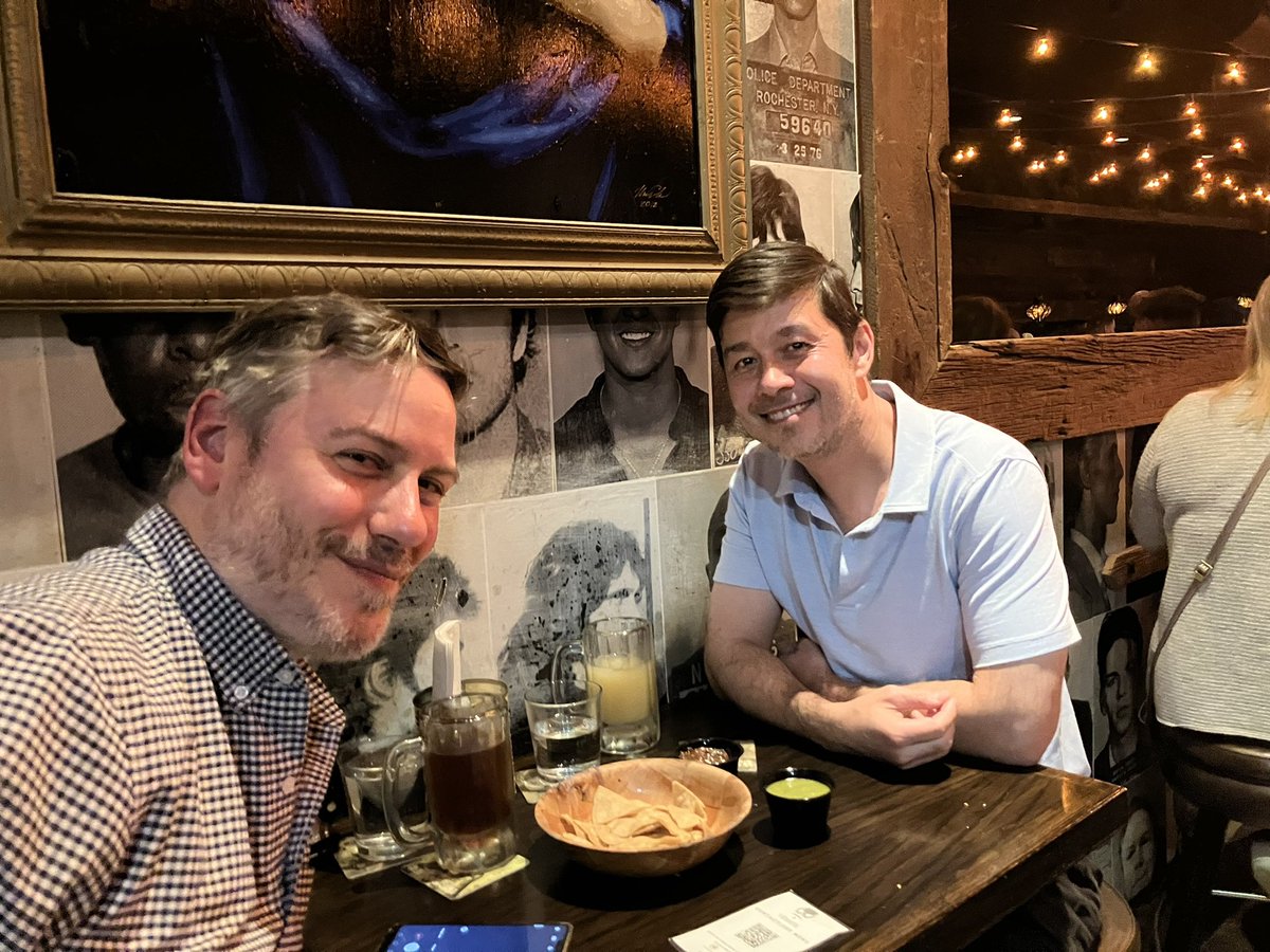 Ran into <a href="/DesaulniersLab/">Desaulniers Lab</a> alumnus Tim Efthymiou in San Diego!