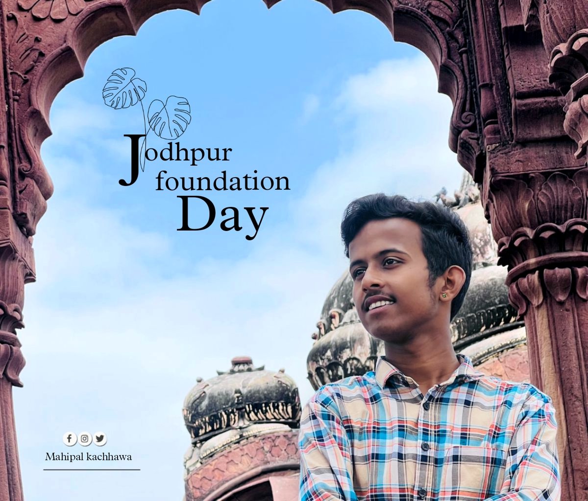 Mahipalkachhaw's tweet photo. Happy Jodhpur Foundation Day! Celebrating the rich history and vibrant culture of this beautiful city with a fabulous hairdo! #JodhpurFoundationDay #HeritageCity #HairstyleGoals" https://t.co/ZhOfnRD6p4
